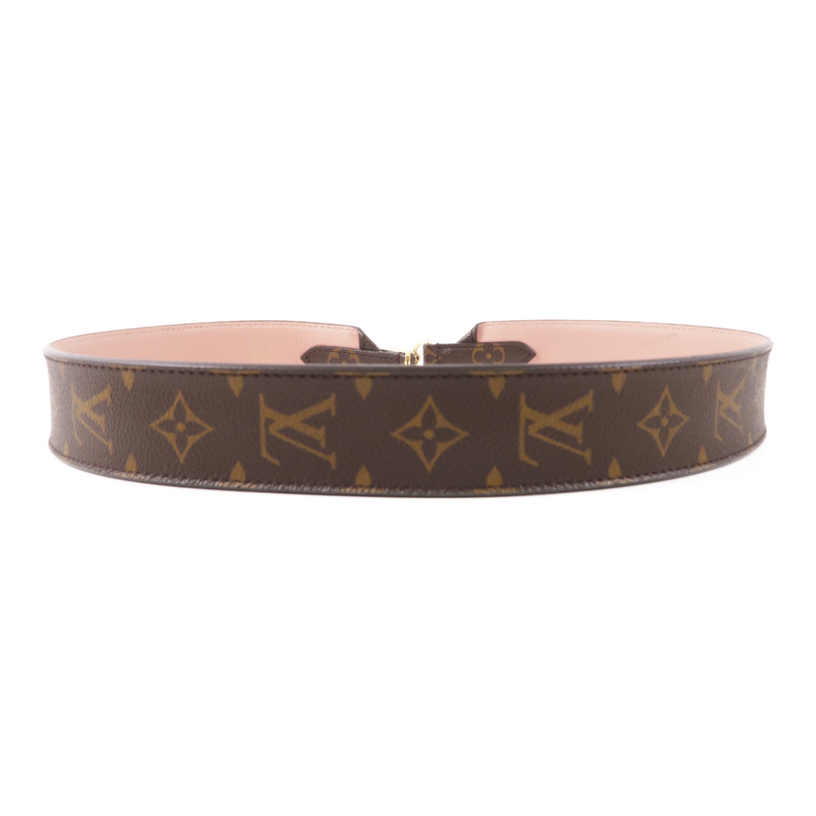 LOUIS VUITTON Monogram Strap金扣肩背帶