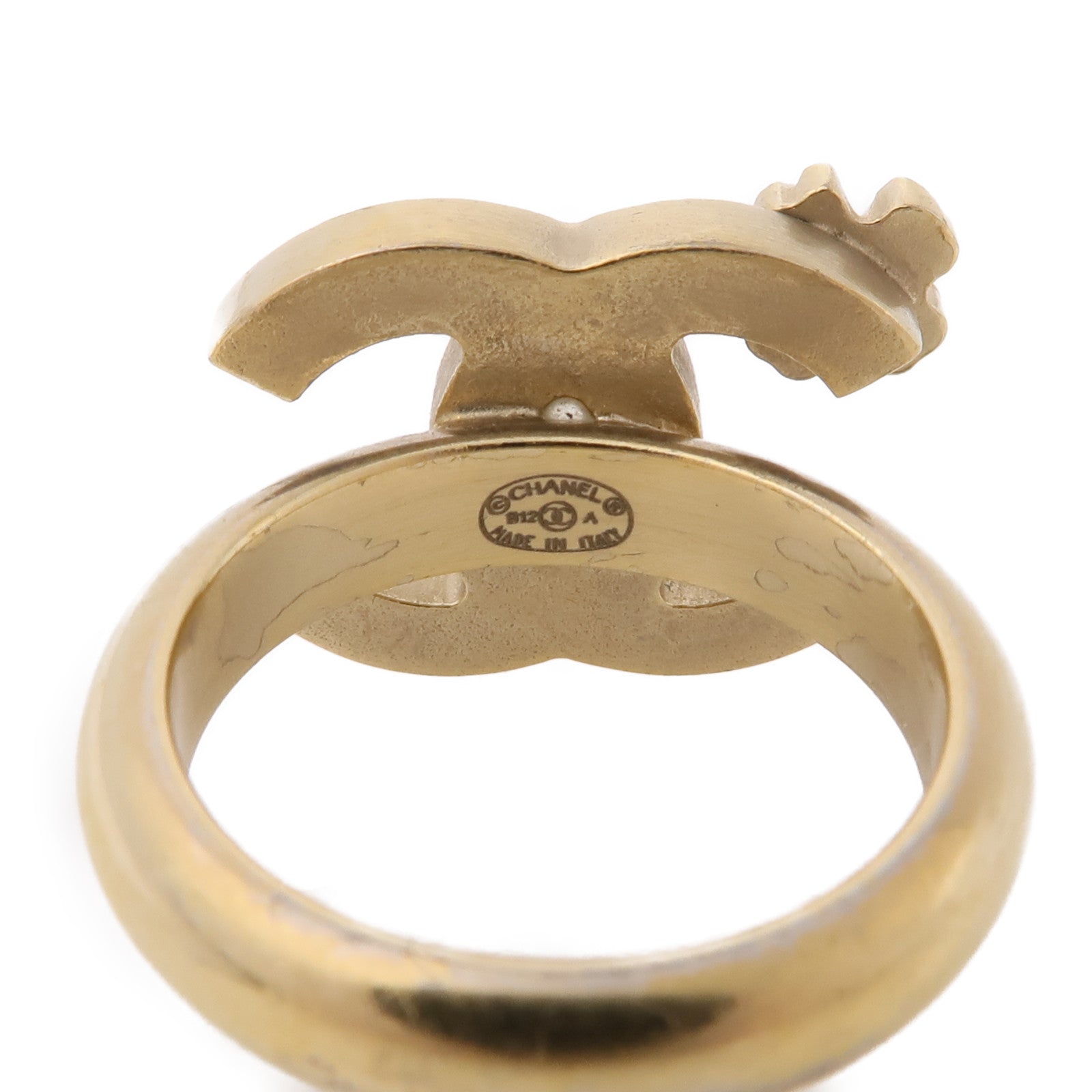 CHANEL 金屬Ring戒指US#5.25