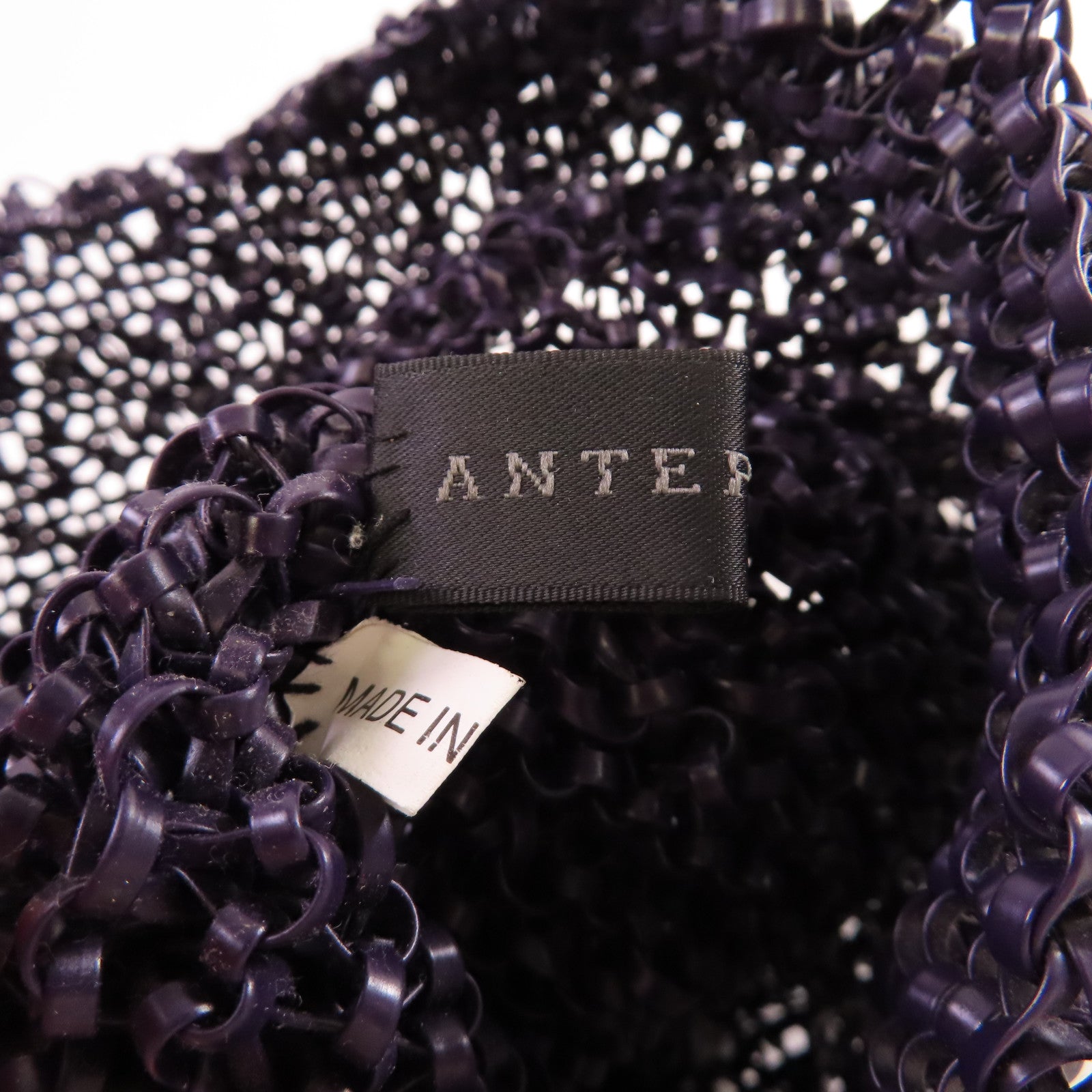 ANTEPRIMA PVC Wirebag手挽袋紫色