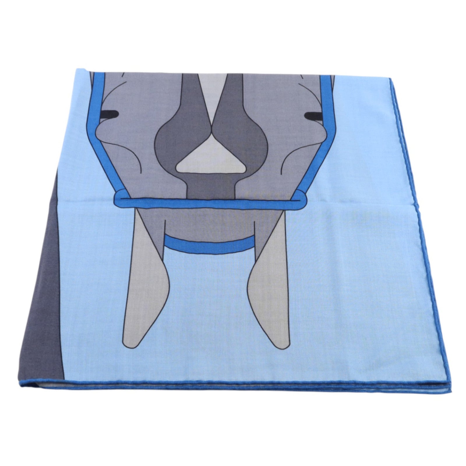 HERMES 【激減優惠】羊絨/絲質Scarf 100X100圍巾