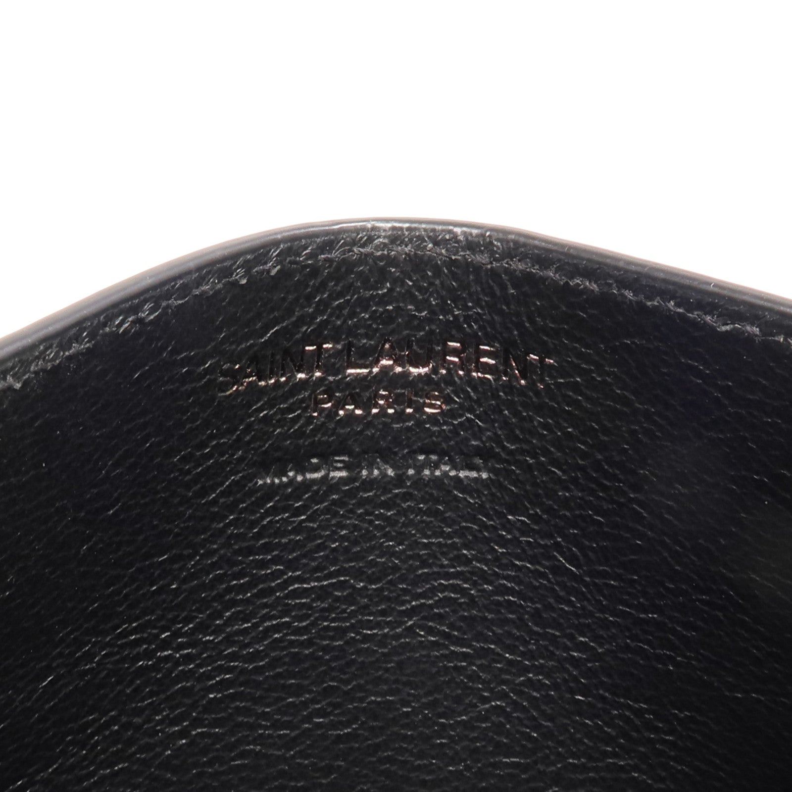 YVES SAINT LAURENT 牛皮皮革Card Case卡片套