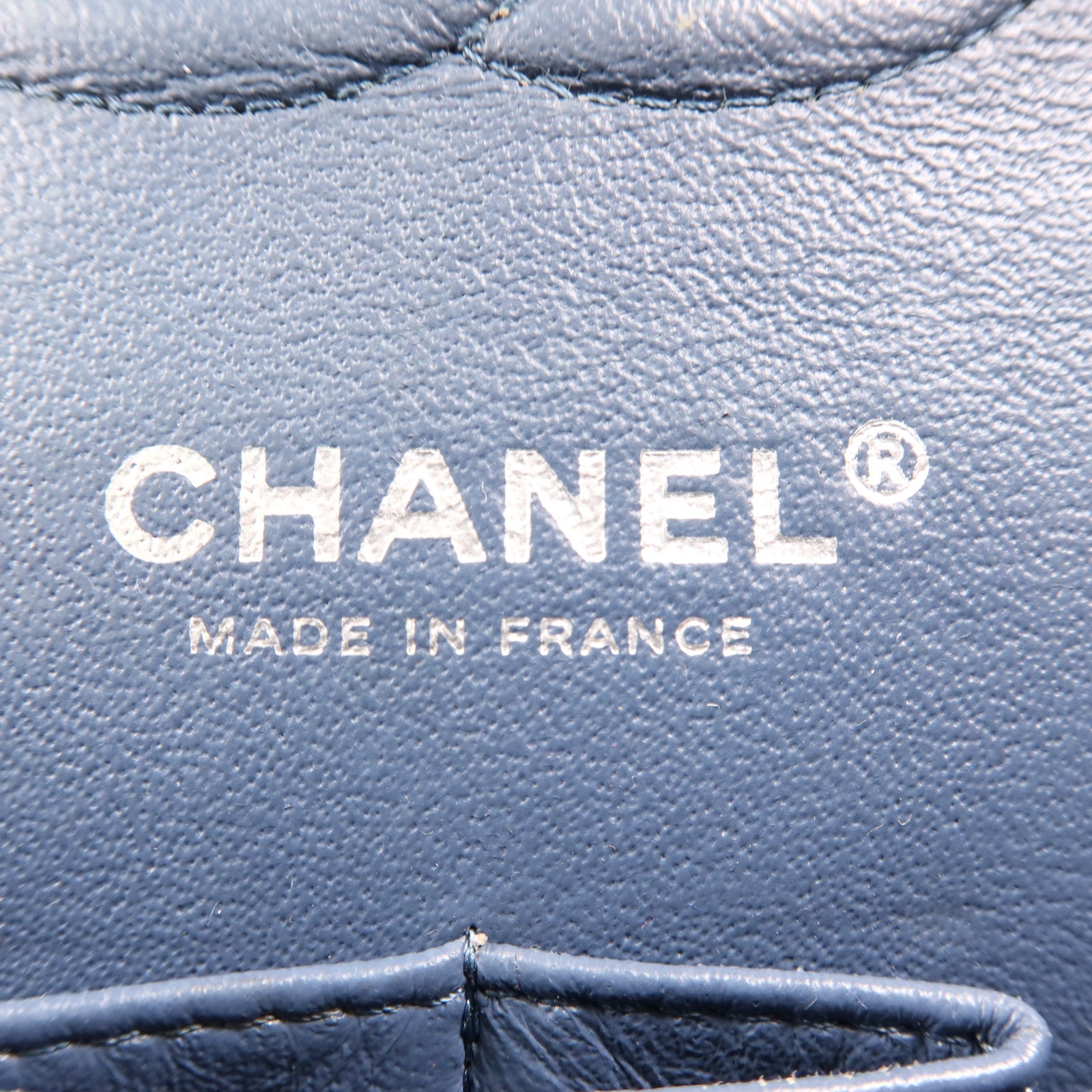 CHANEL 羊皮皮革Classic 25銀扣鏈帶肩背袋