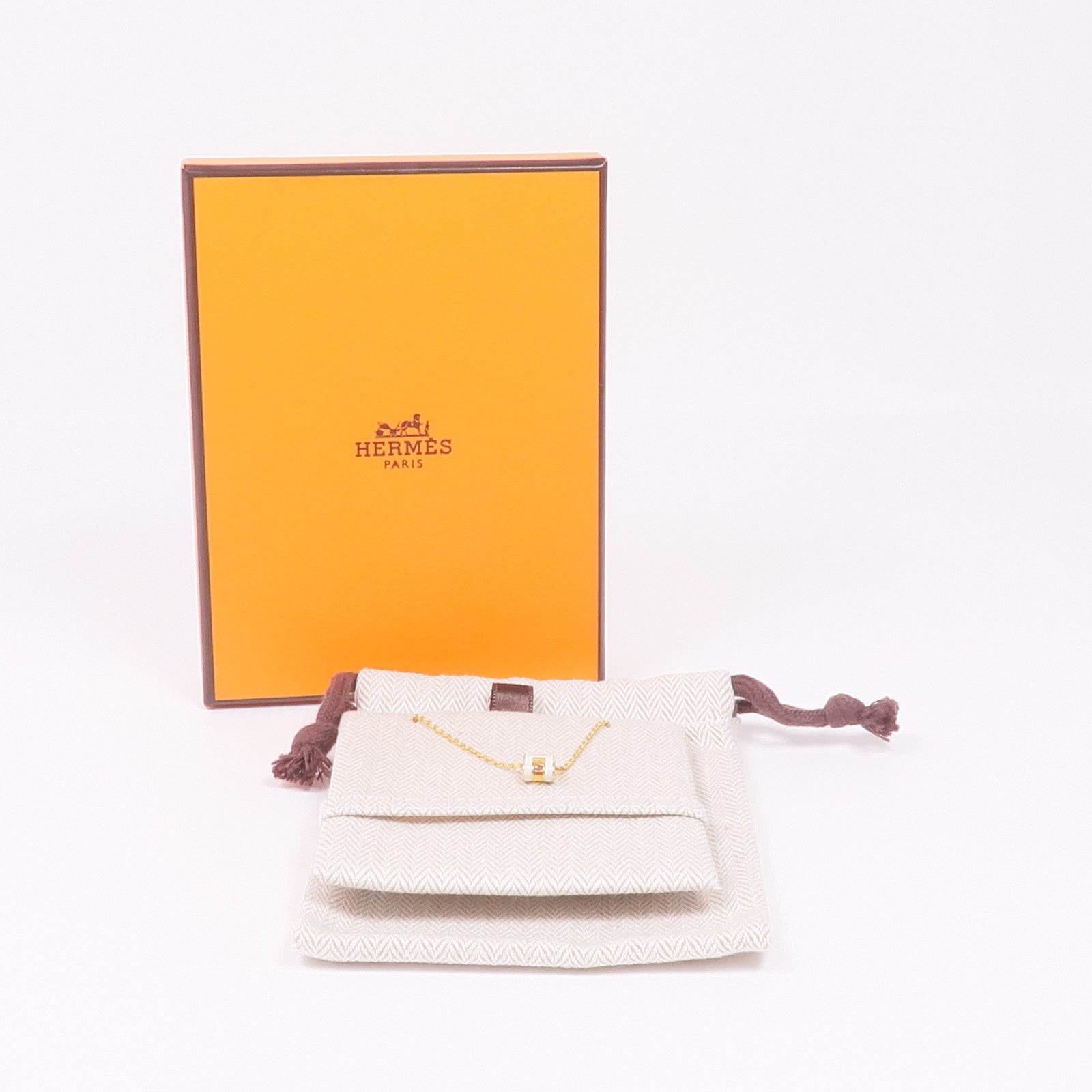 HERMES 金屬Mini Pop H項鍊Nata