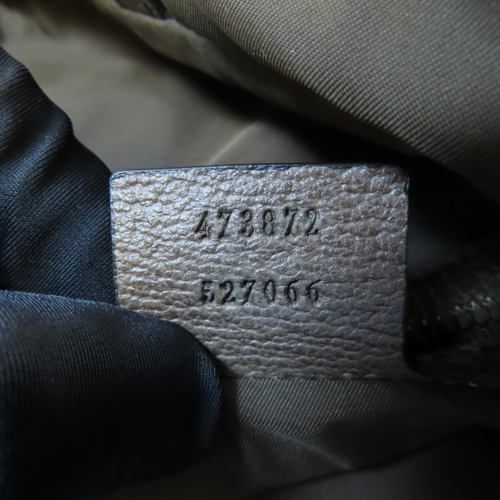 GUCCI 塗層帆布Backpack金扣背包