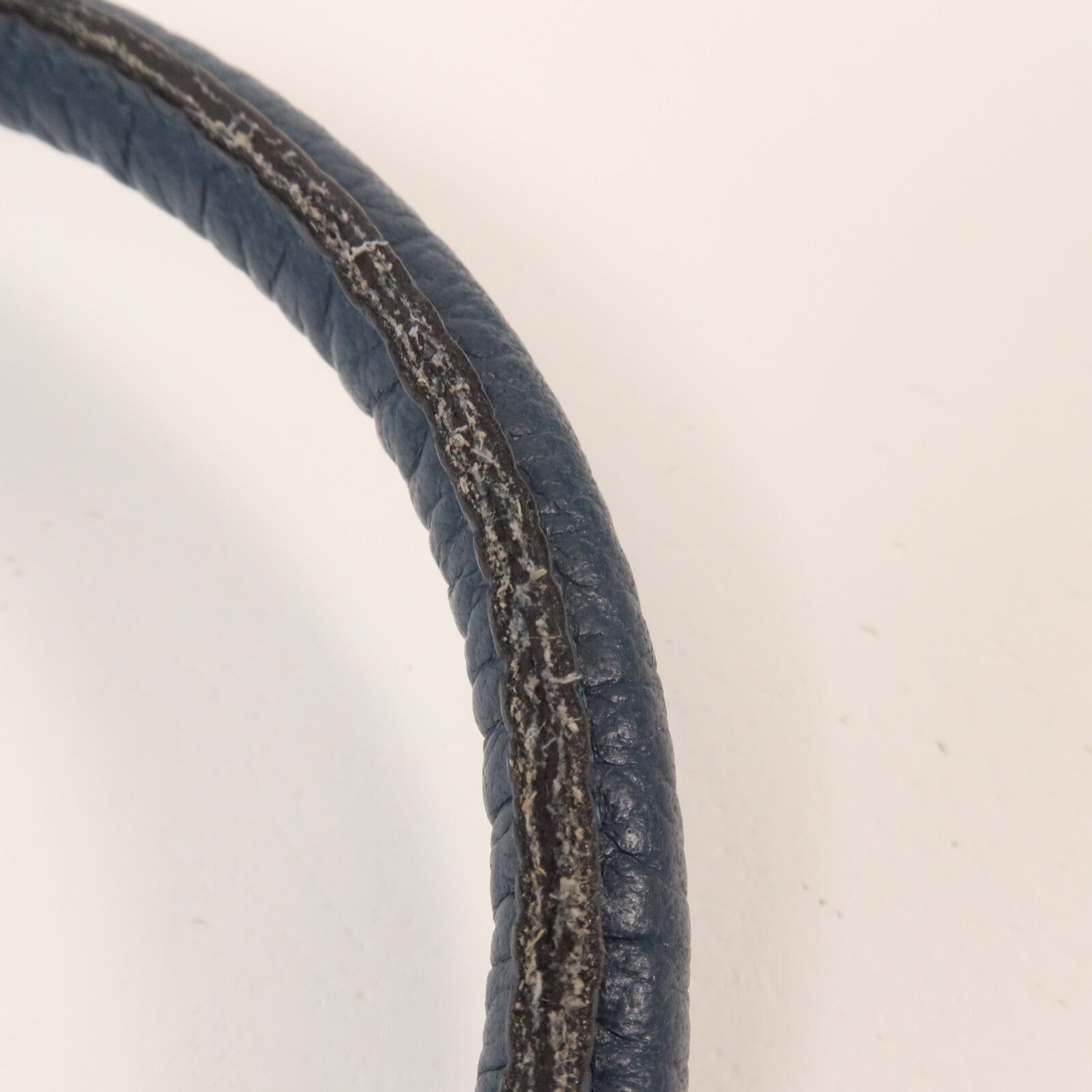 HERMES Negonda皮革Garden Party PM手挽袋Bleu Tempete
