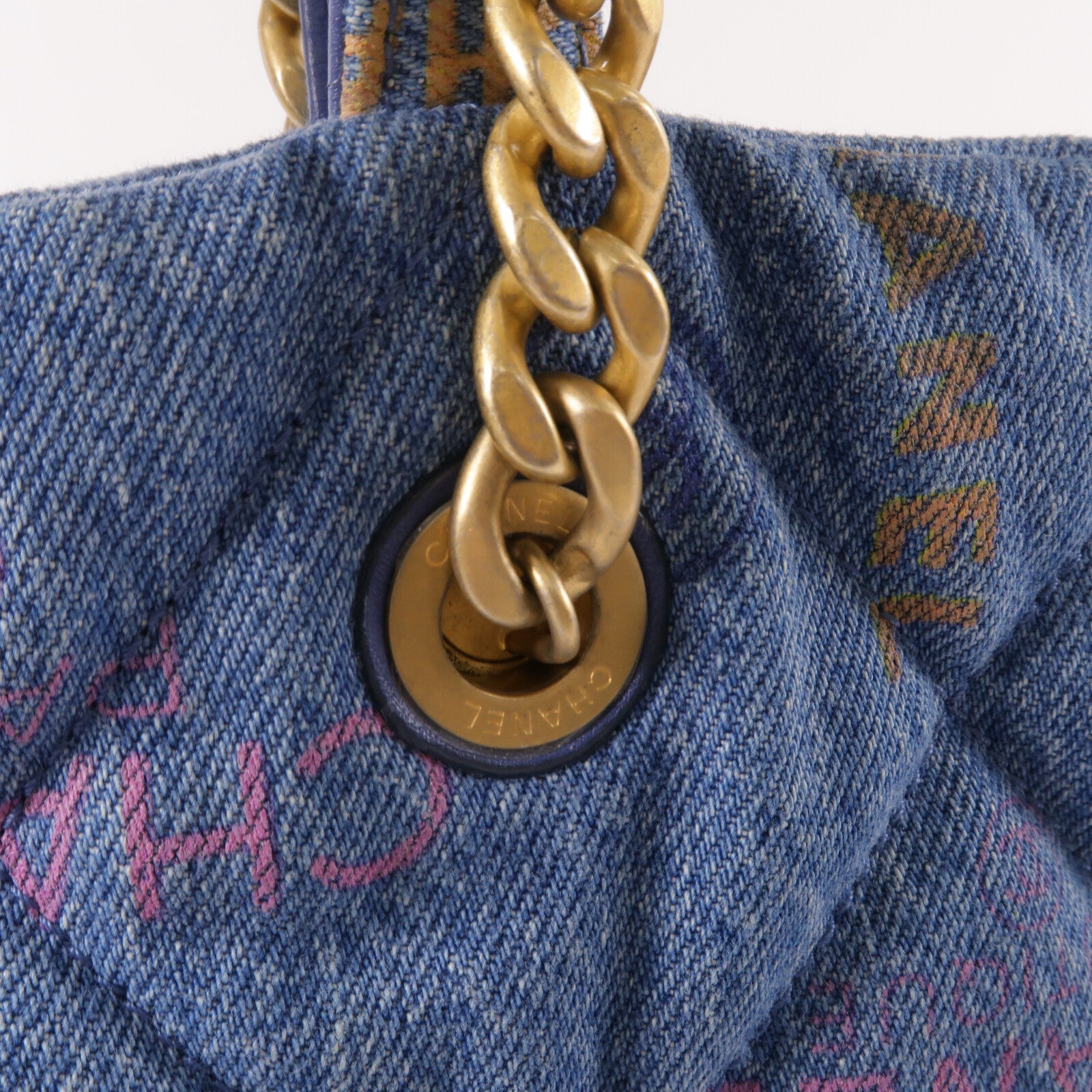 CHANEL 牛仔布Mood Shopping Tote手挽袋