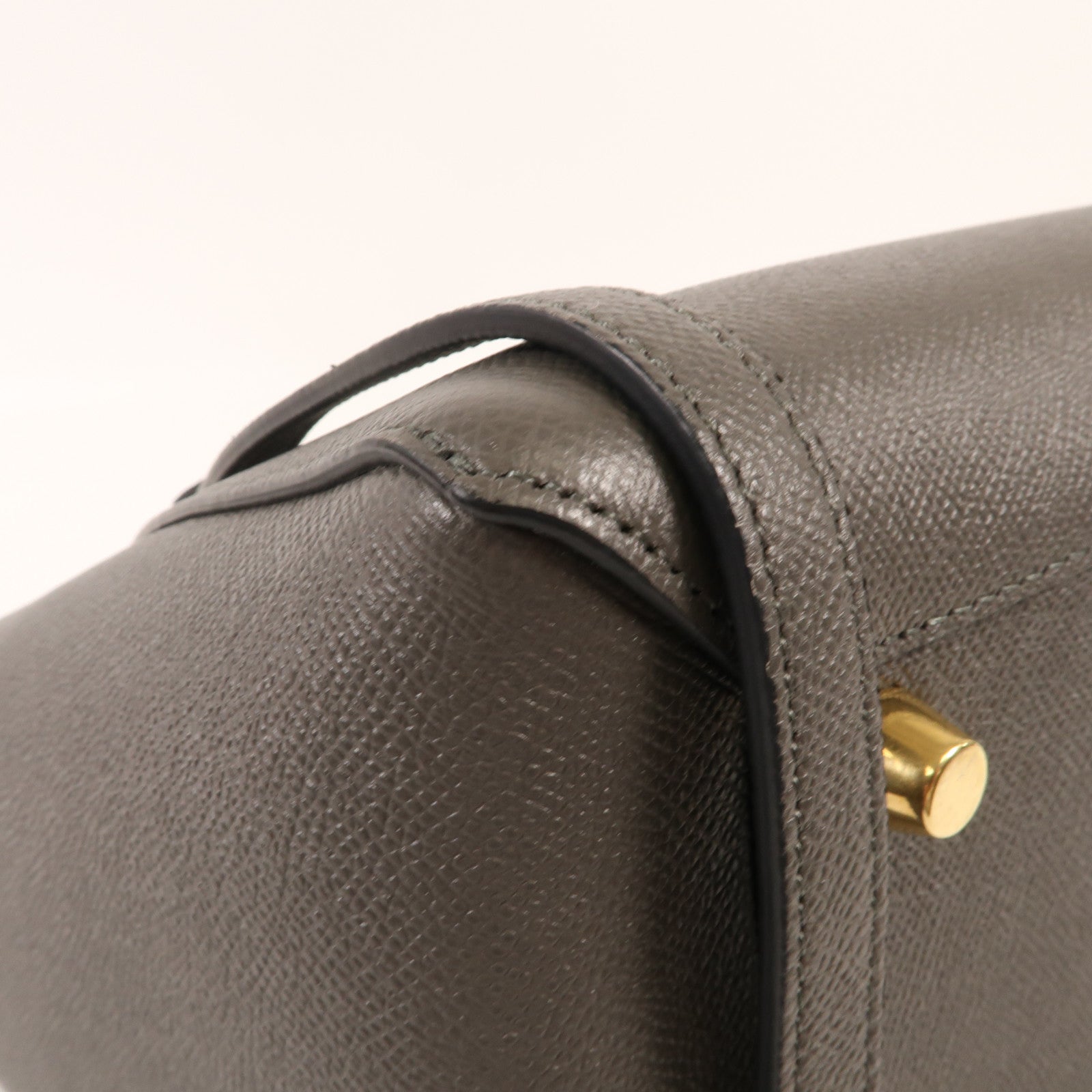 CELINE 牛皮皮革Belt Bag金扣手挽肩背兩用袋
