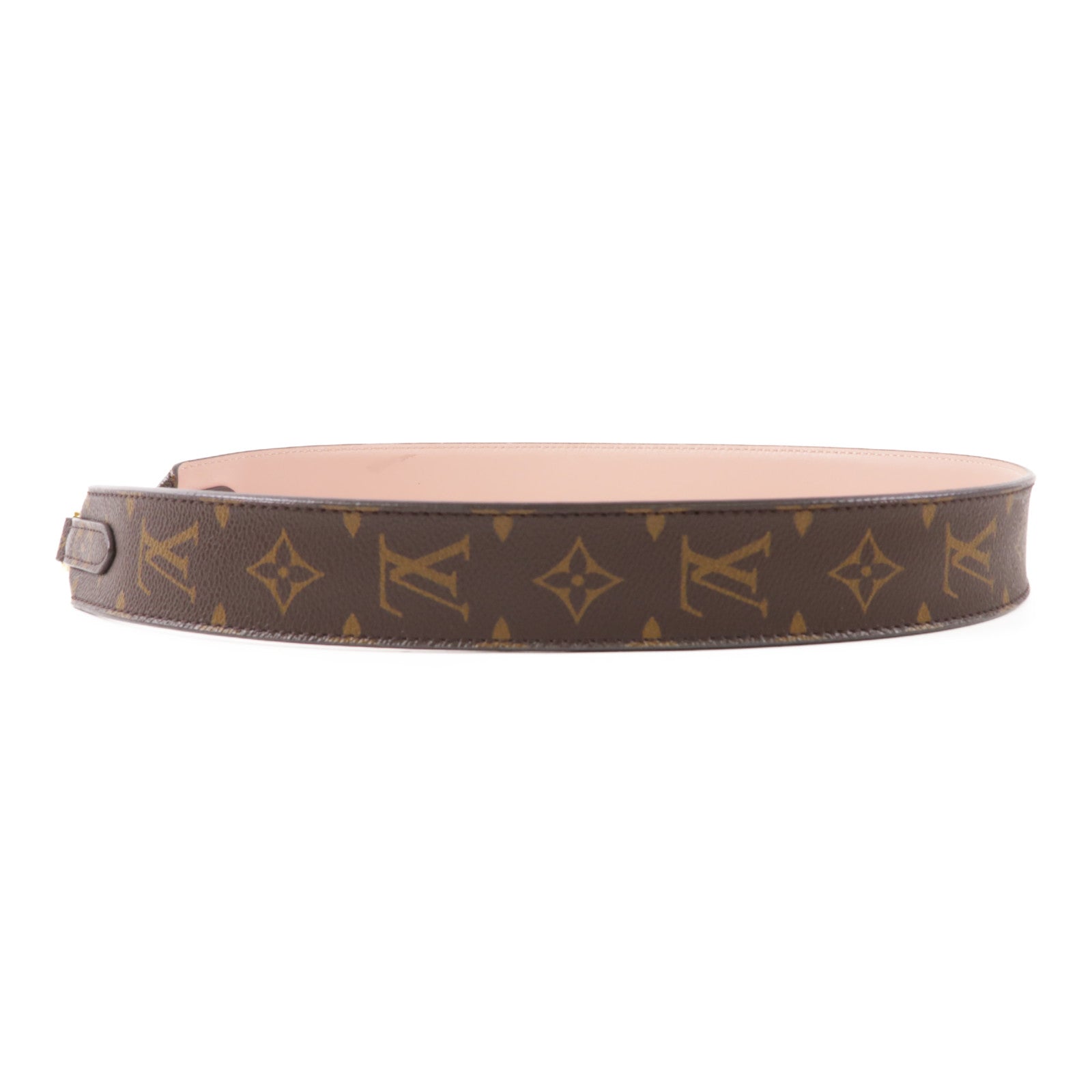 LOUIS VUITTON Monogram Strap金扣肩背帶