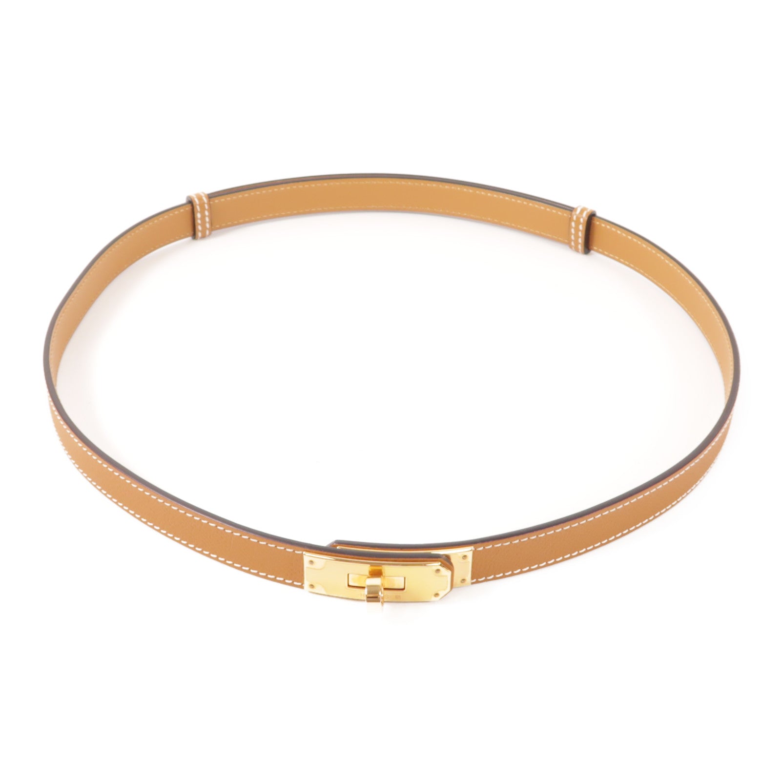 HERMES Epsom皮革H Belt金扣皮帶