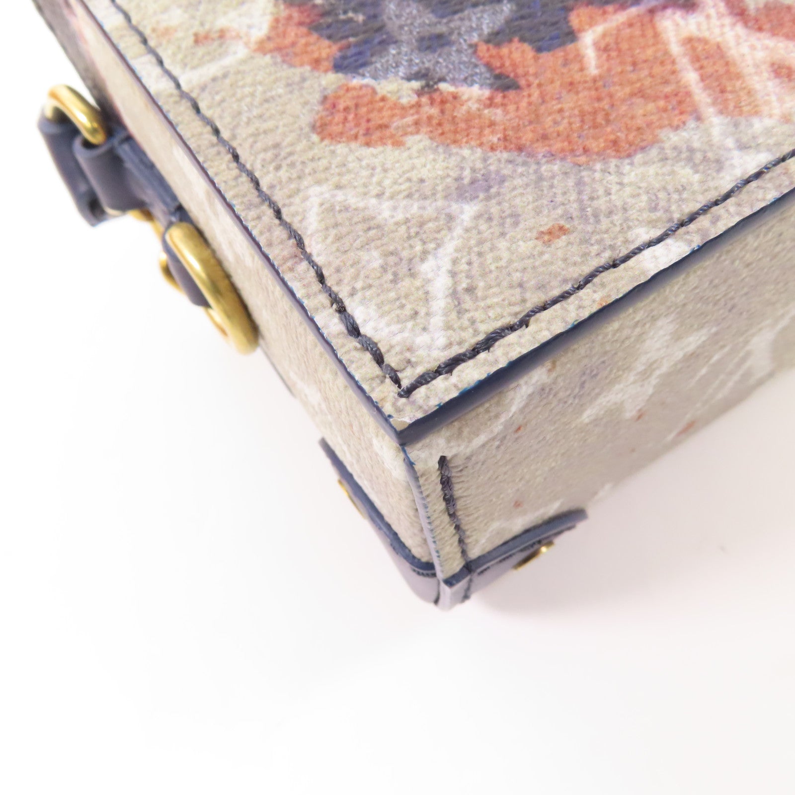 LOUIS VUITTON Monogram Bleach Steamer Wearable金扣肩背袋
