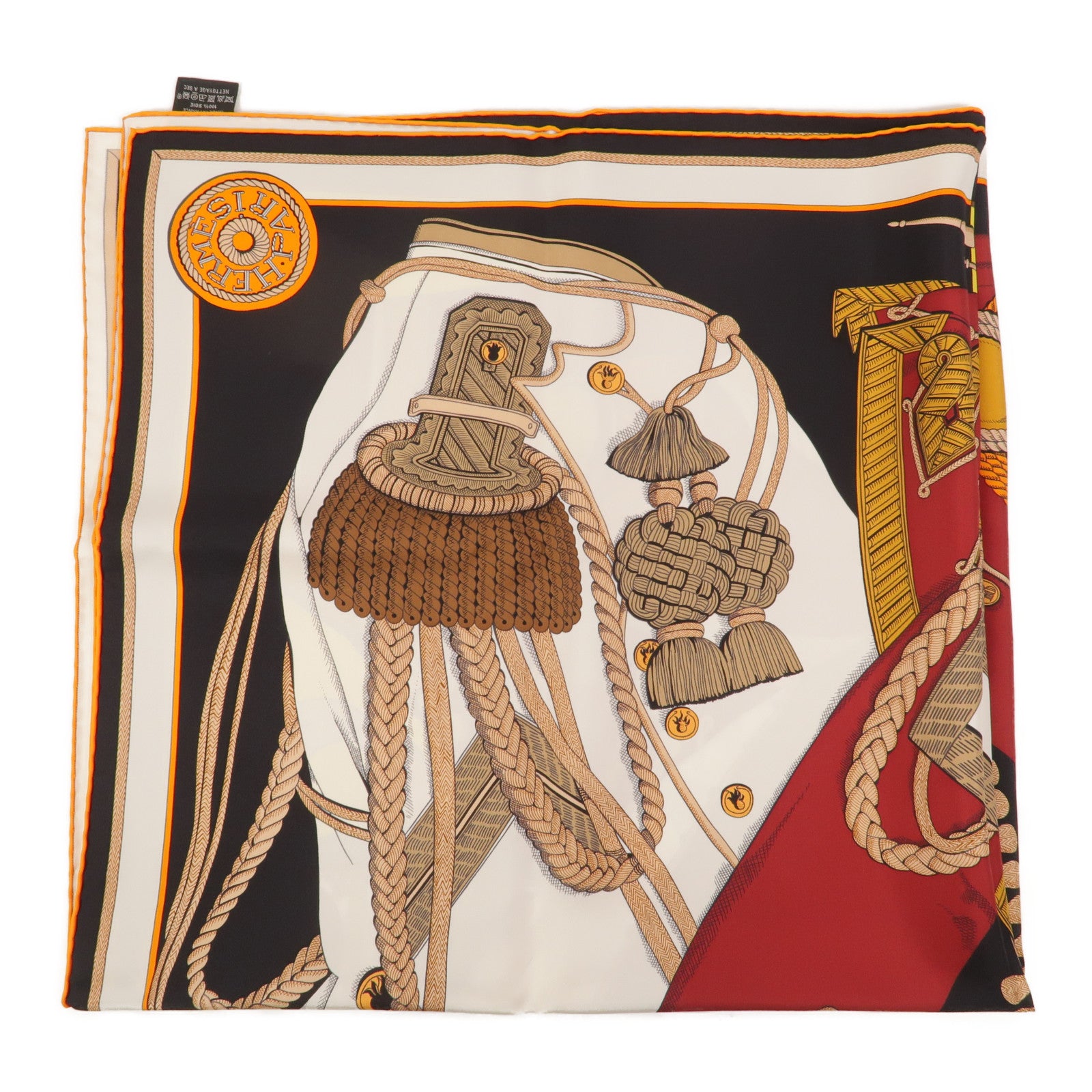 HERMES 絲質Scarf 90x90絲巾