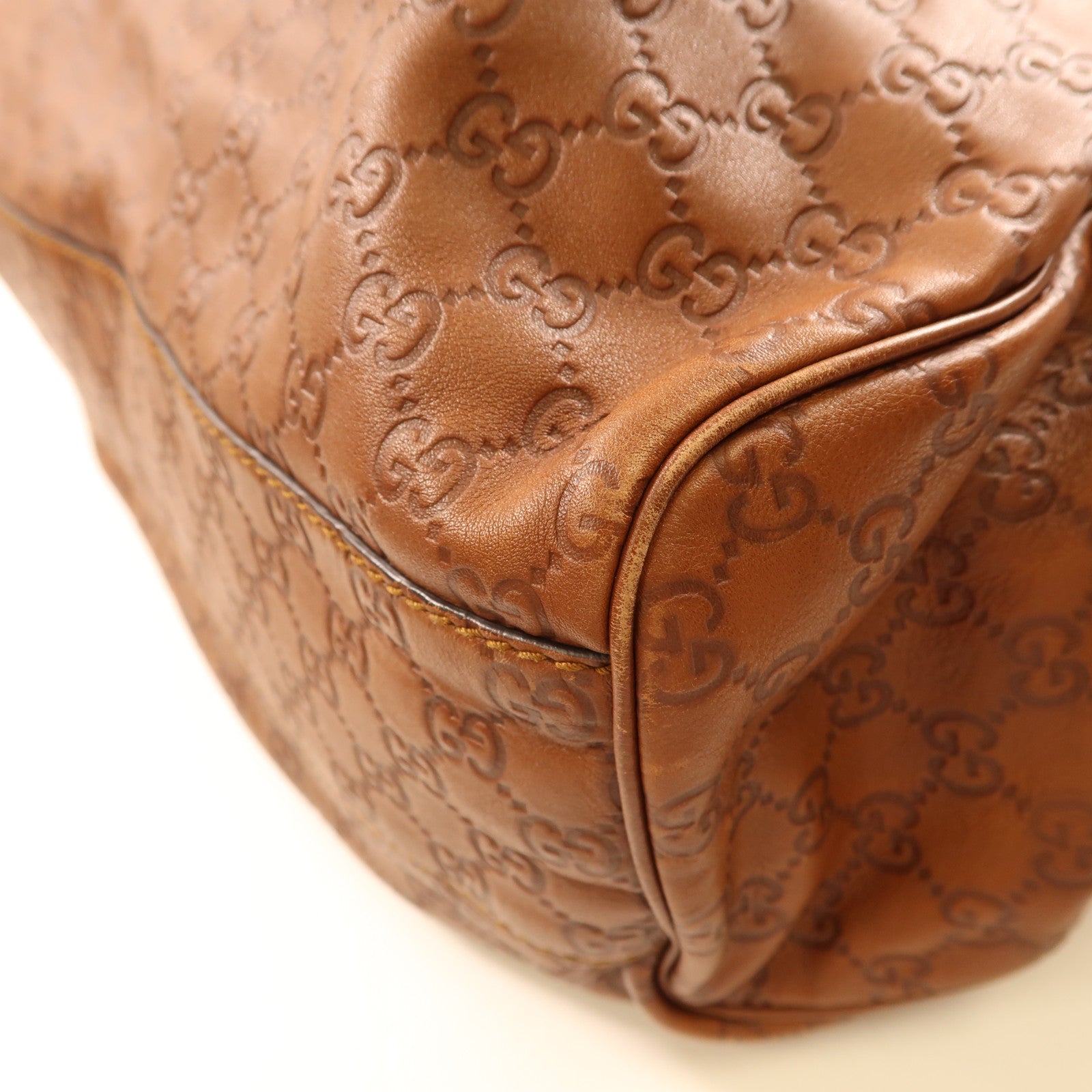 GUCCI 牛皮皮革Shoulder Bag金扣肩背袋
