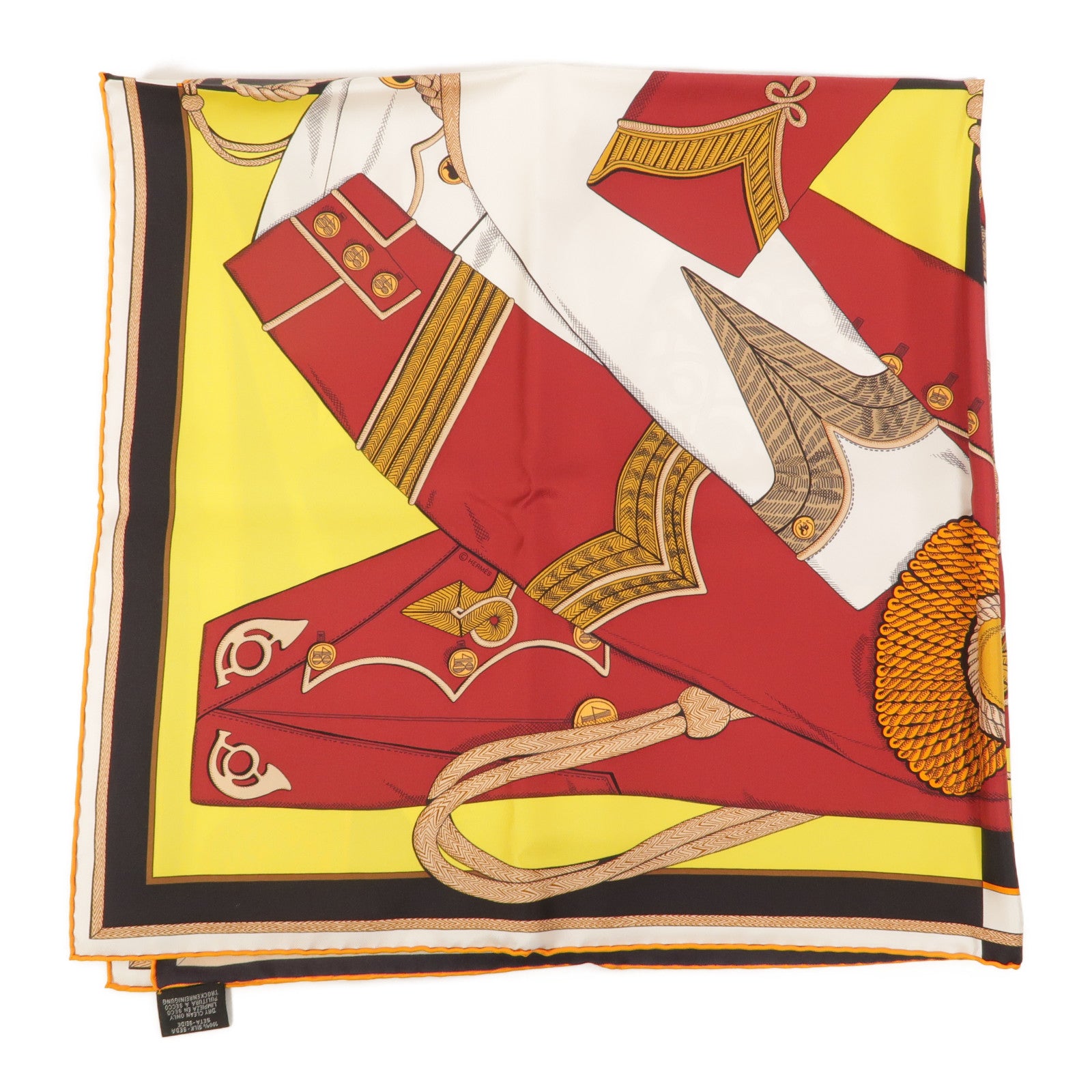 HERMES 絲質Scarf 90x90絲巾