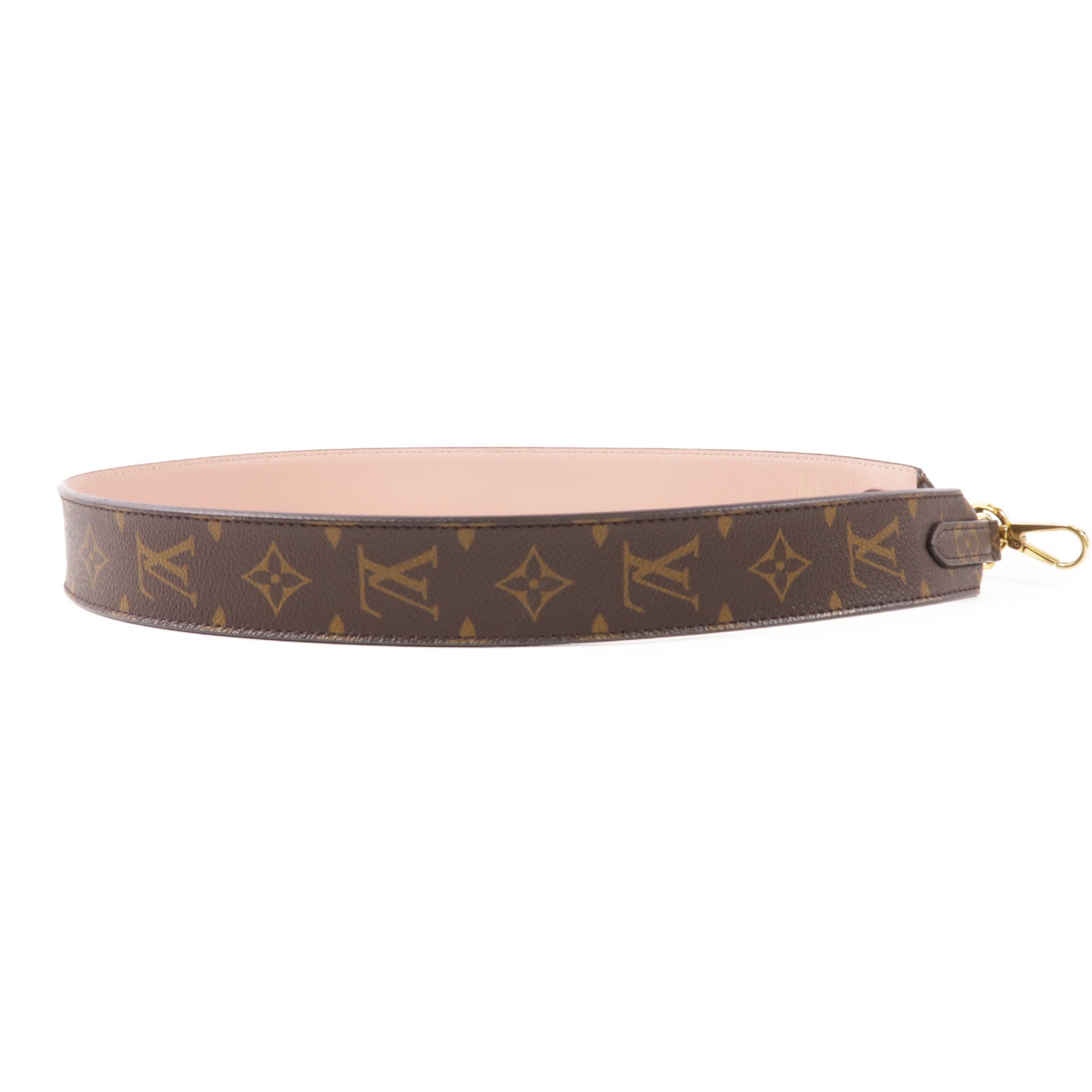 LOUIS VUITTON Monogram Strap金扣肩背帶