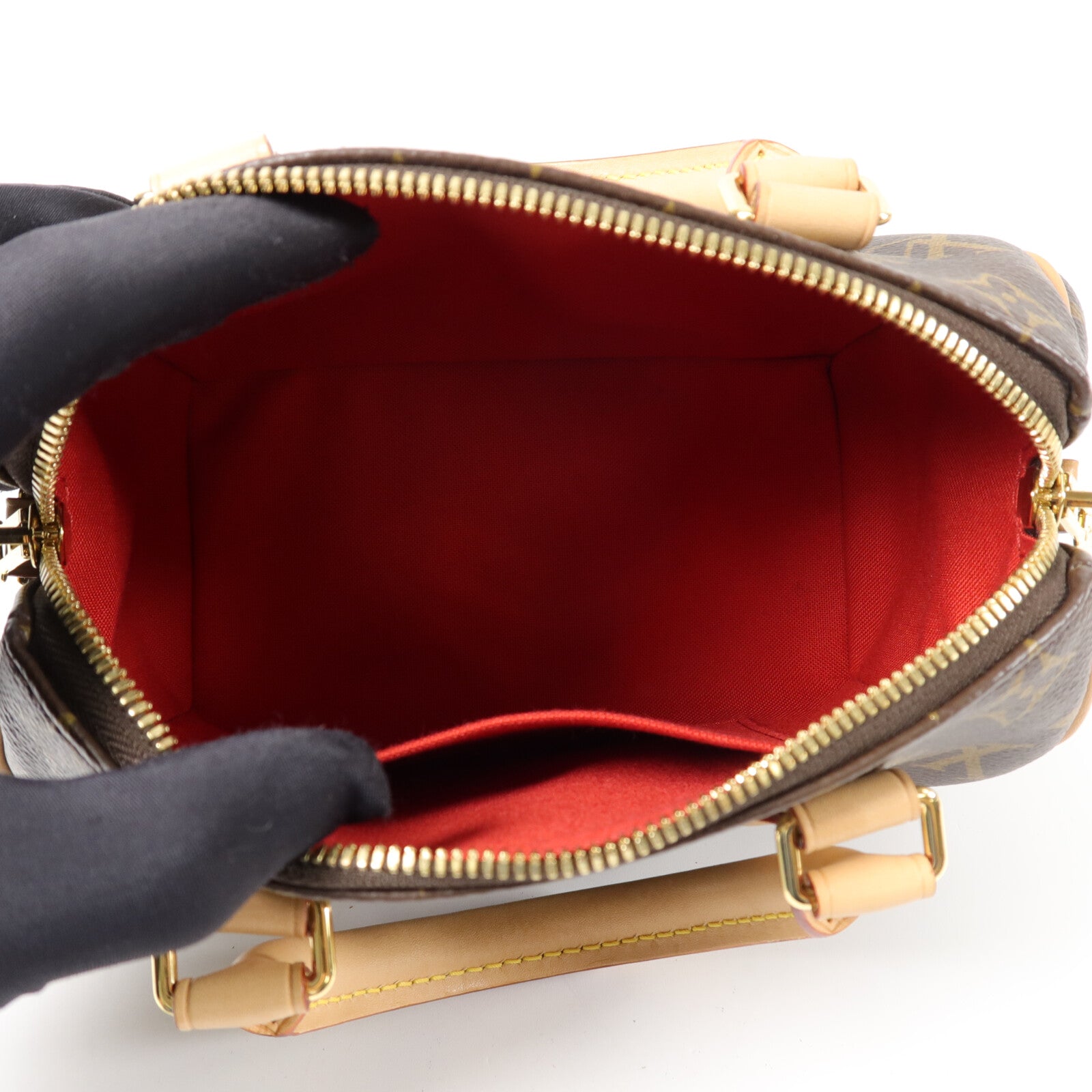LOUIS VUITTON Monogram Speedy Bandouliere 20手挽肩背兩用袋