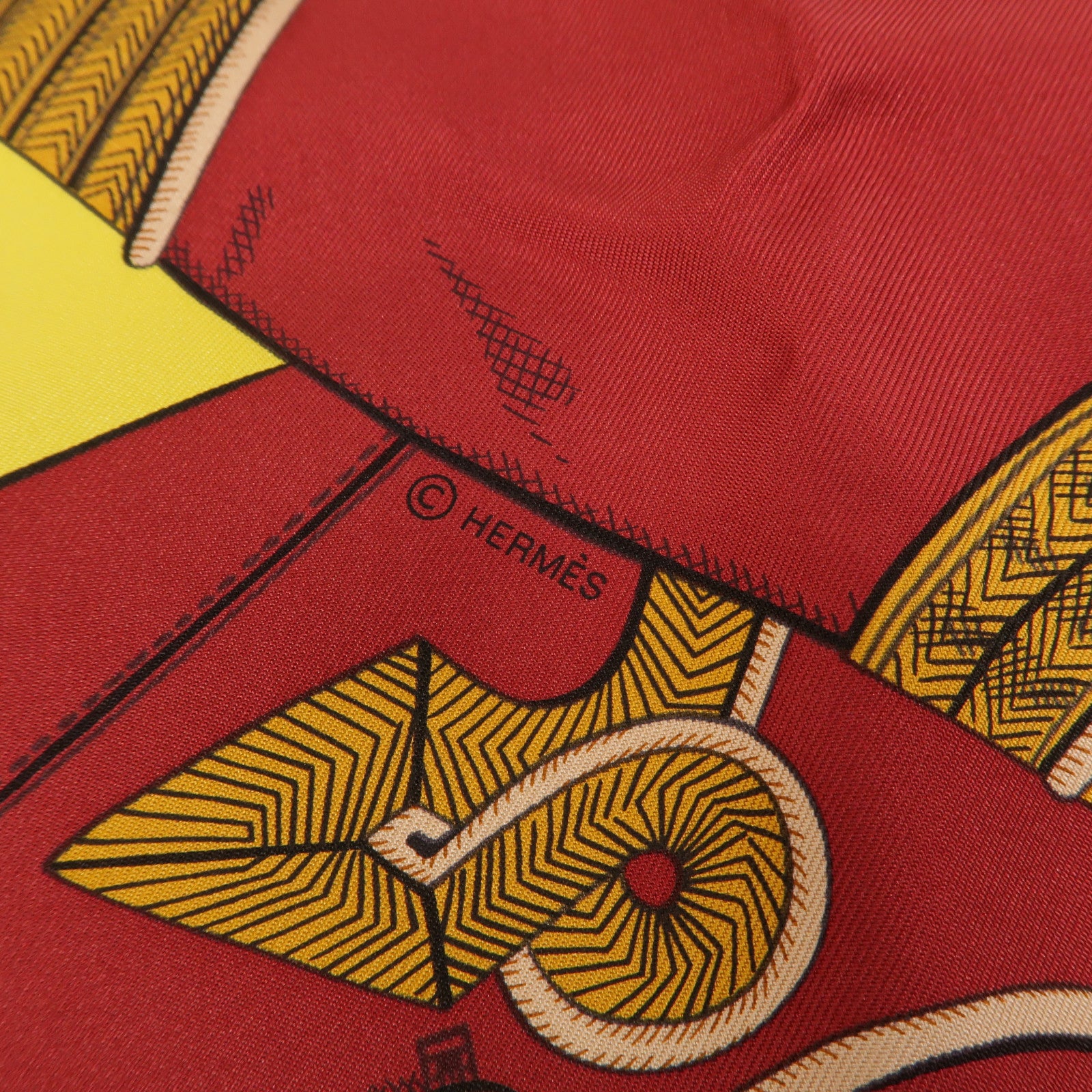 HERMES 絲質Scarf 90x90絲巾