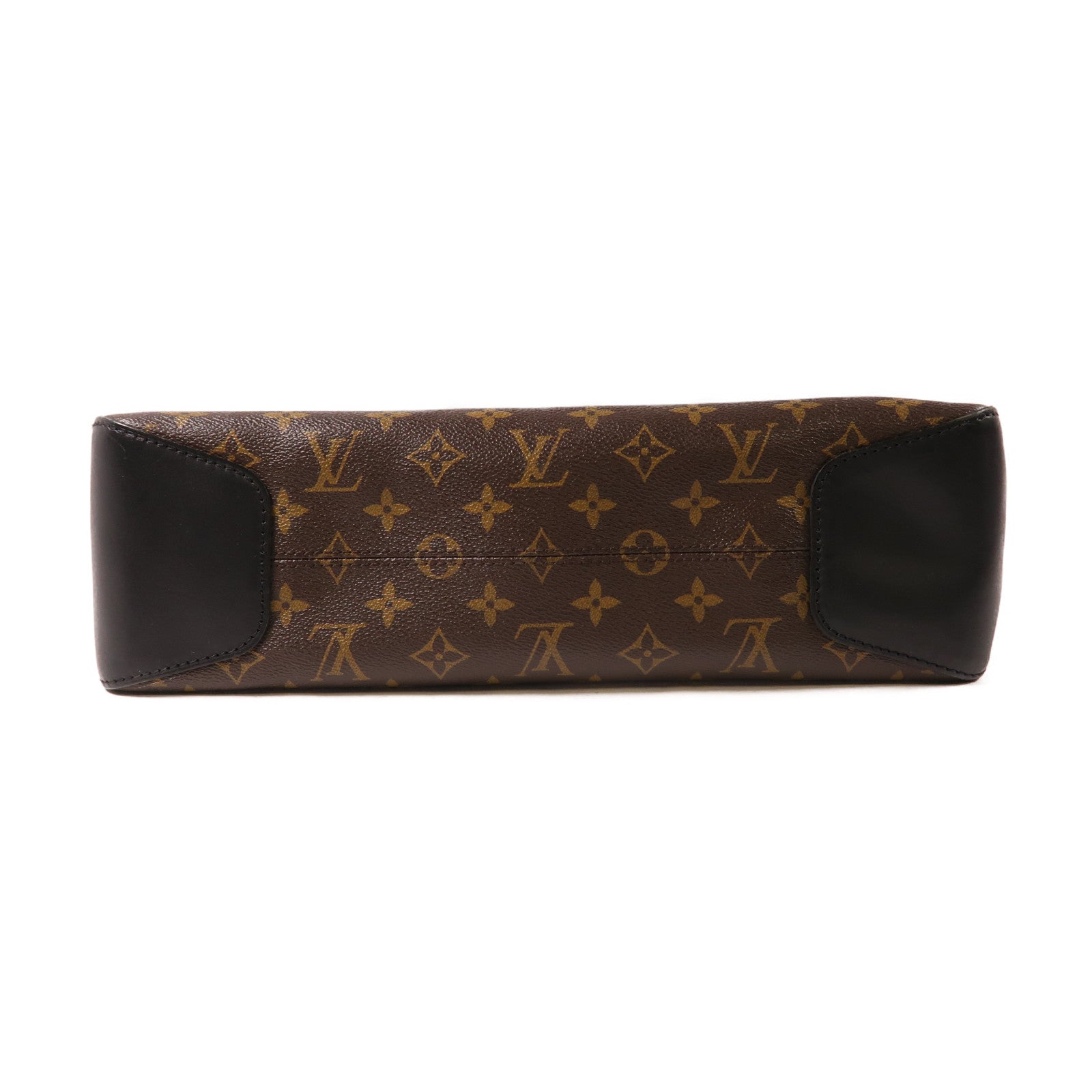LOUIS VUITTON Monogram Macassar Torres銀扣斜孭袋啡色