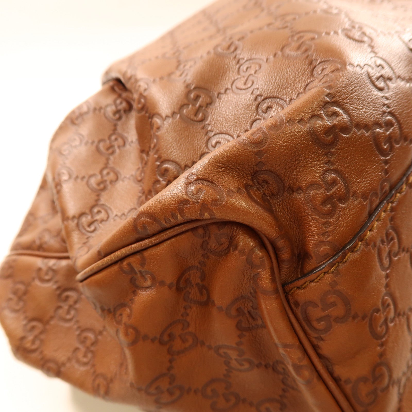 GUCCI 牛皮皮革Shoulder Bag金扣肩背袋