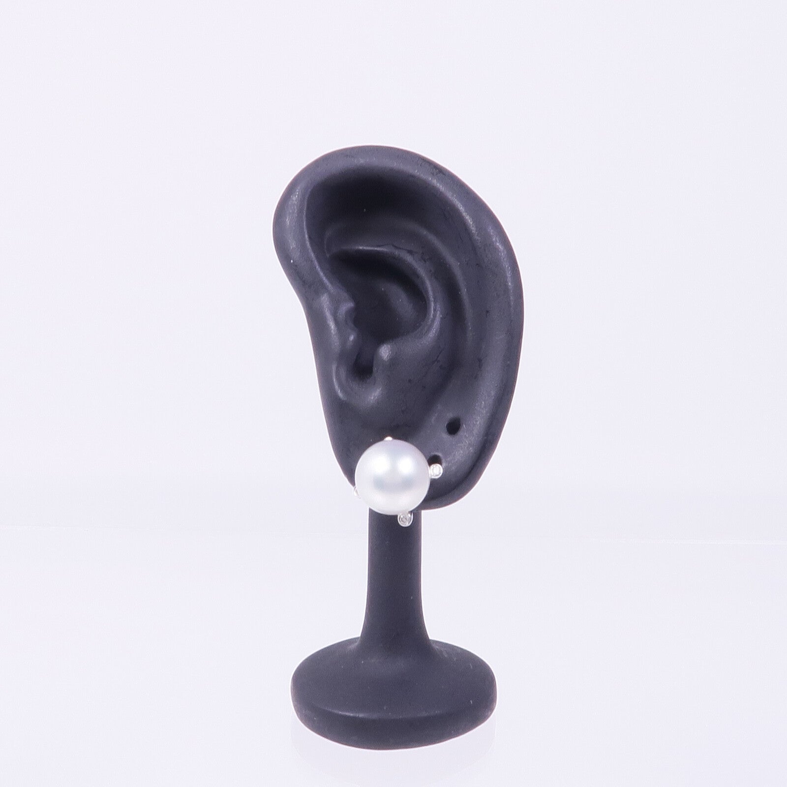 JEWELRY 【激減優惠】18K白金Pearl Diamond Earrings珍珠/鑽石耳環