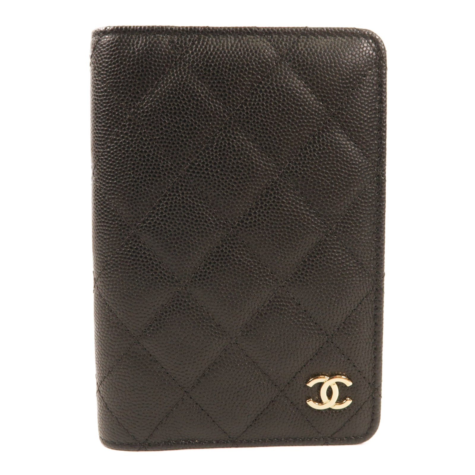 CHANEL 牛皮皮革Passport Holder護照套