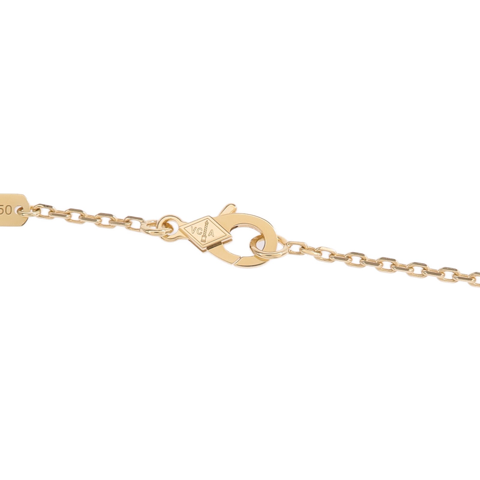 Van Cleef & Arpels 18K黃金/白金Two Butterfly Pendant鑽石項鍊