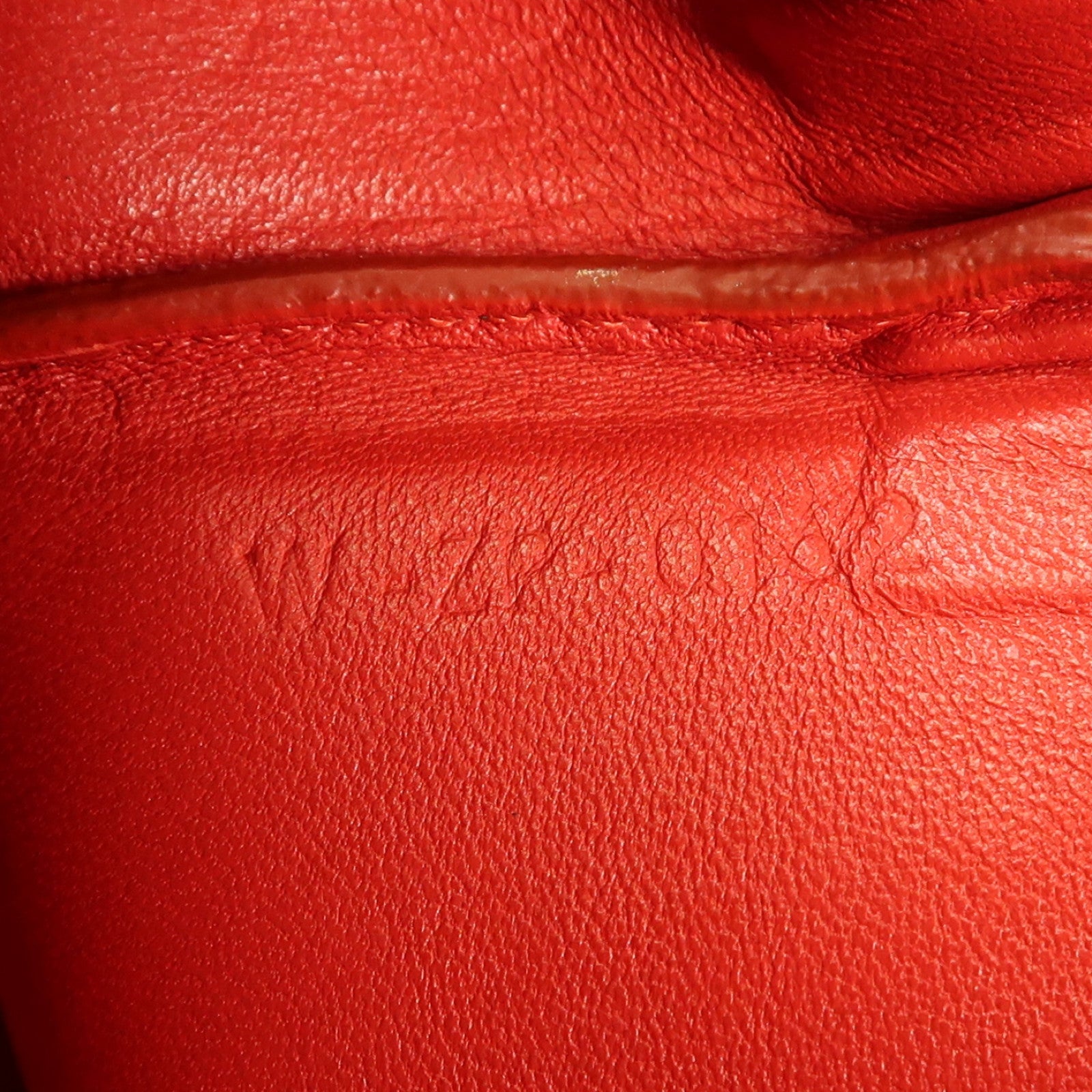 CELINE 牛皮皮革Pouch金扣手拿包