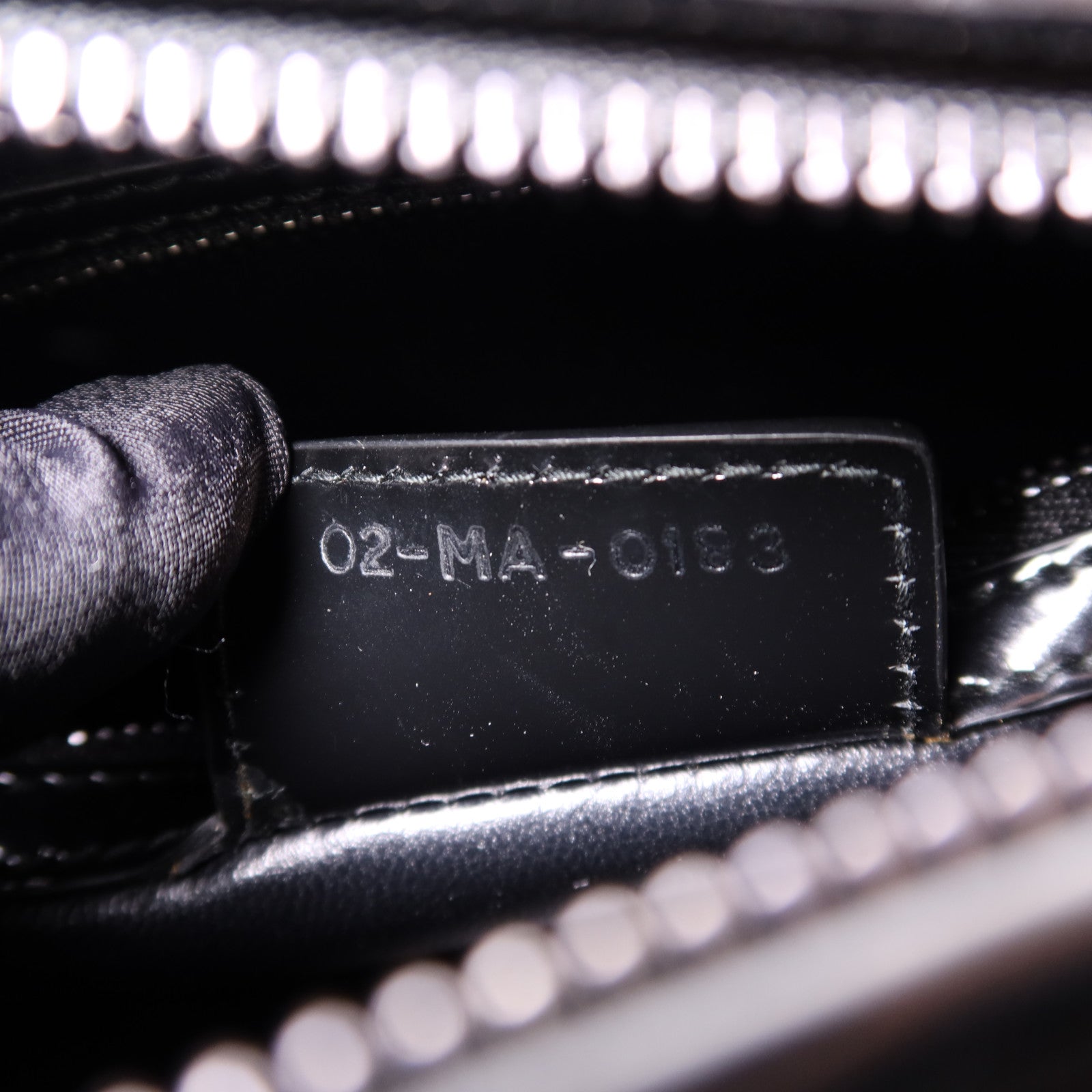 Dior 【激減優惠】皮革Lady Dior銀扣手挽肩背兩用袋