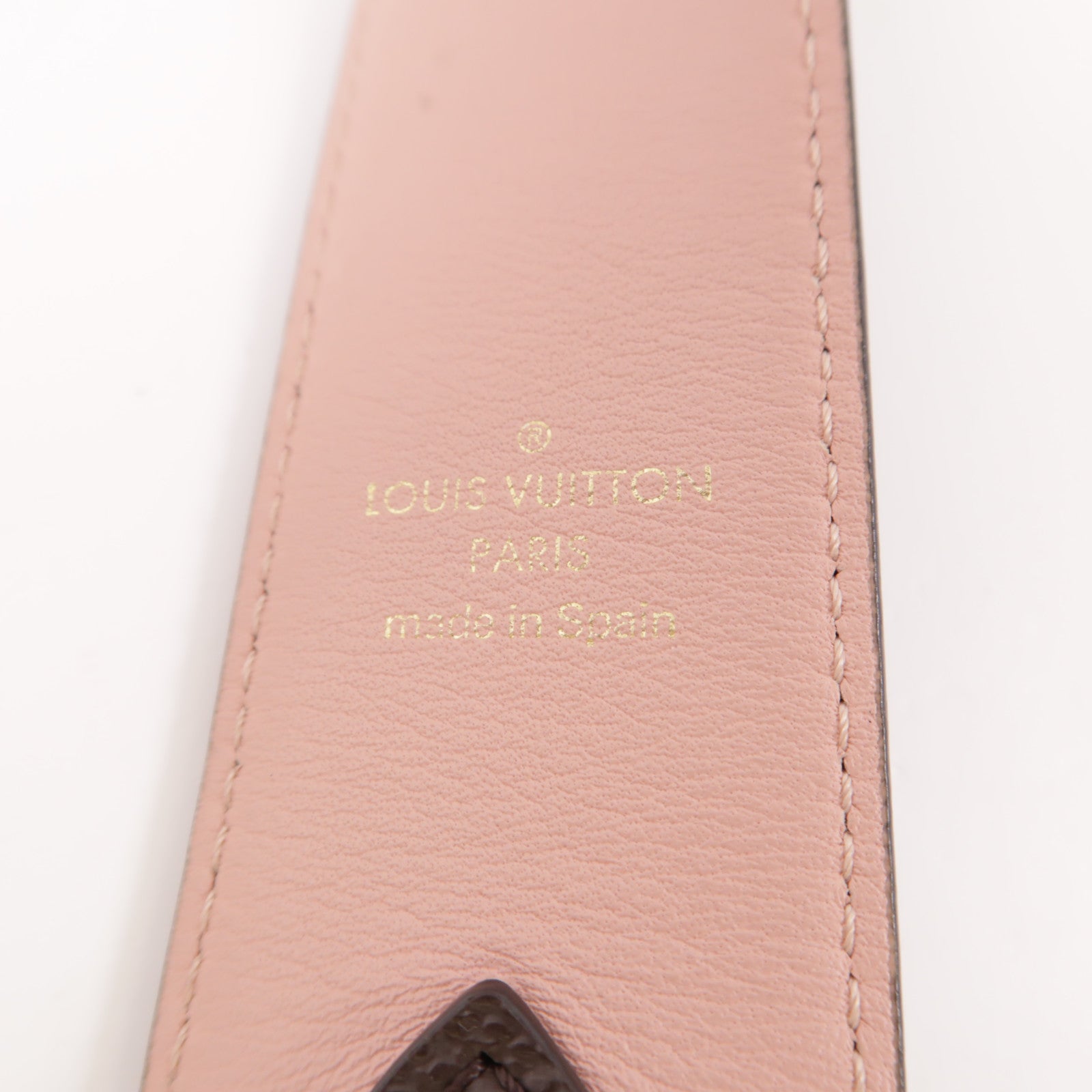 LOUIS VUITTON Monogram Strap金扣肩背帶