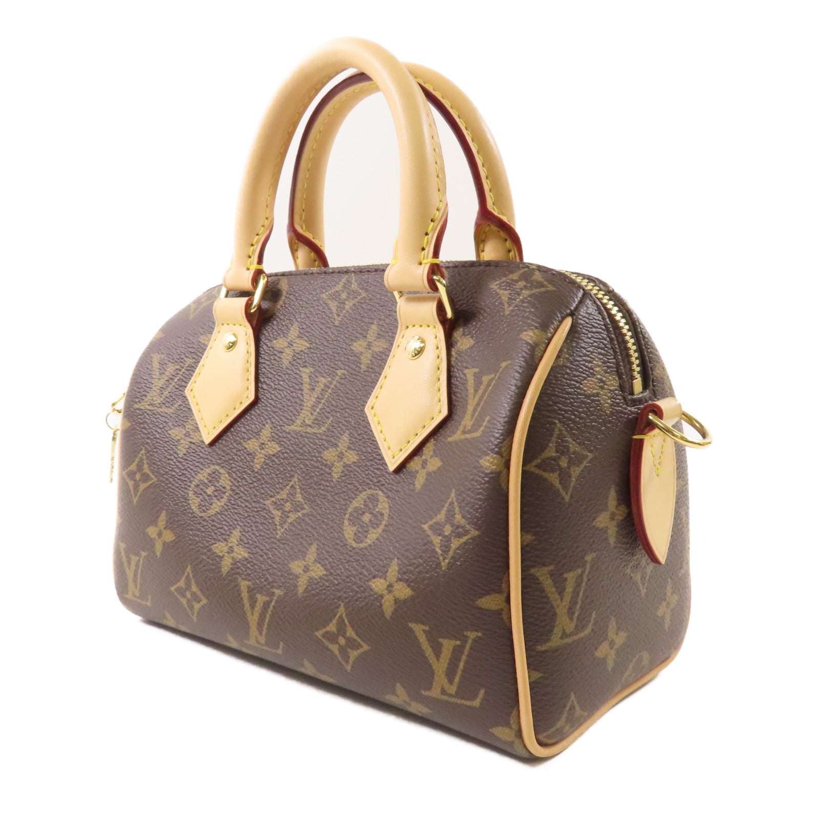 LOUIS VUITTON Monogram Speedy Bandoulière 20金扣手挽肩背兩用袋