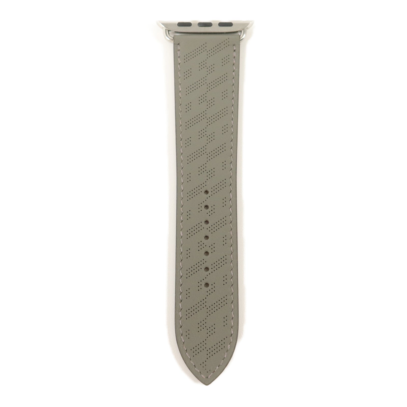 HERMES 【激減優惠】Swift皮革Apple Watch Hermes H Diagonal 42mm錶帶