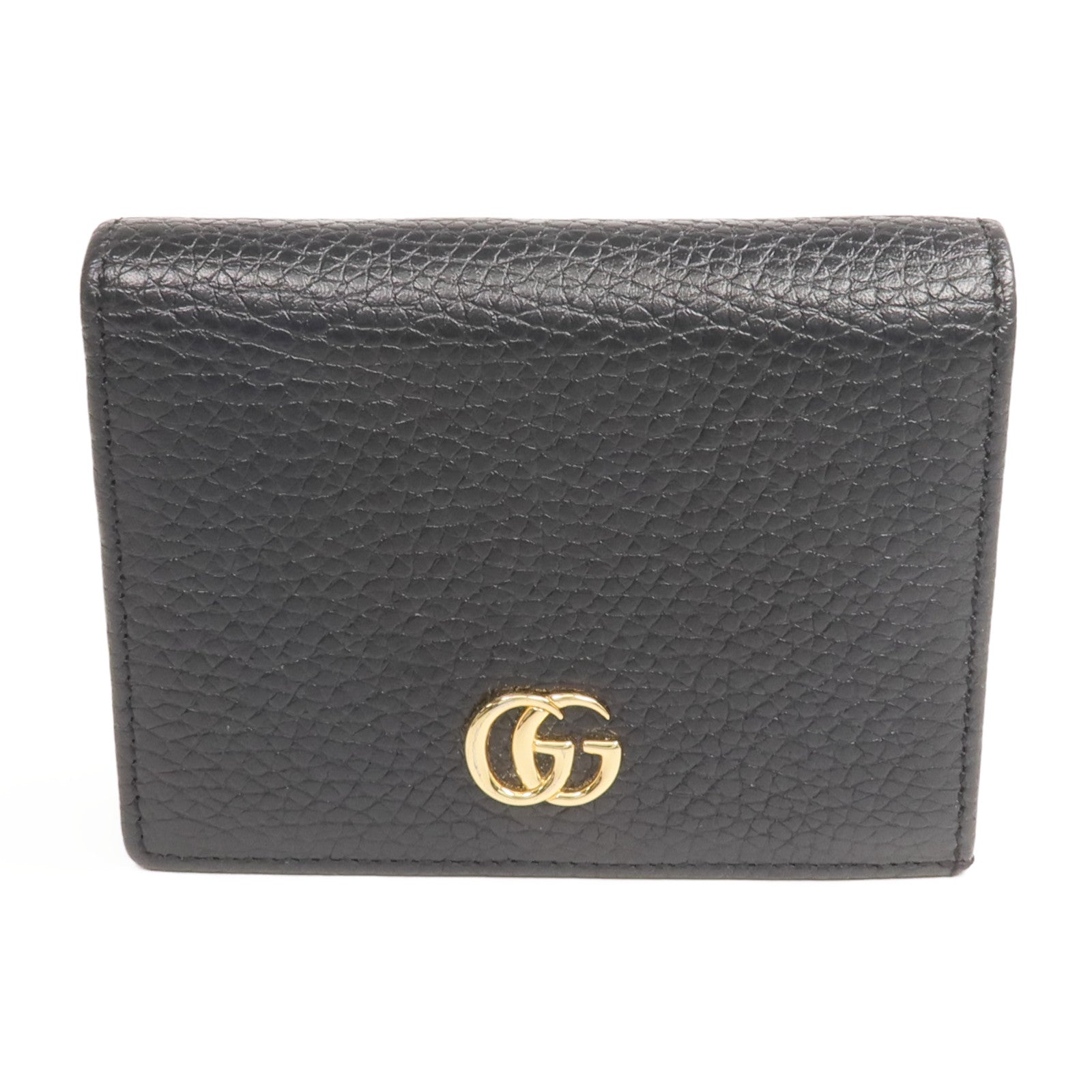GUCCI 牛皮皮革Wallet金扣錢包