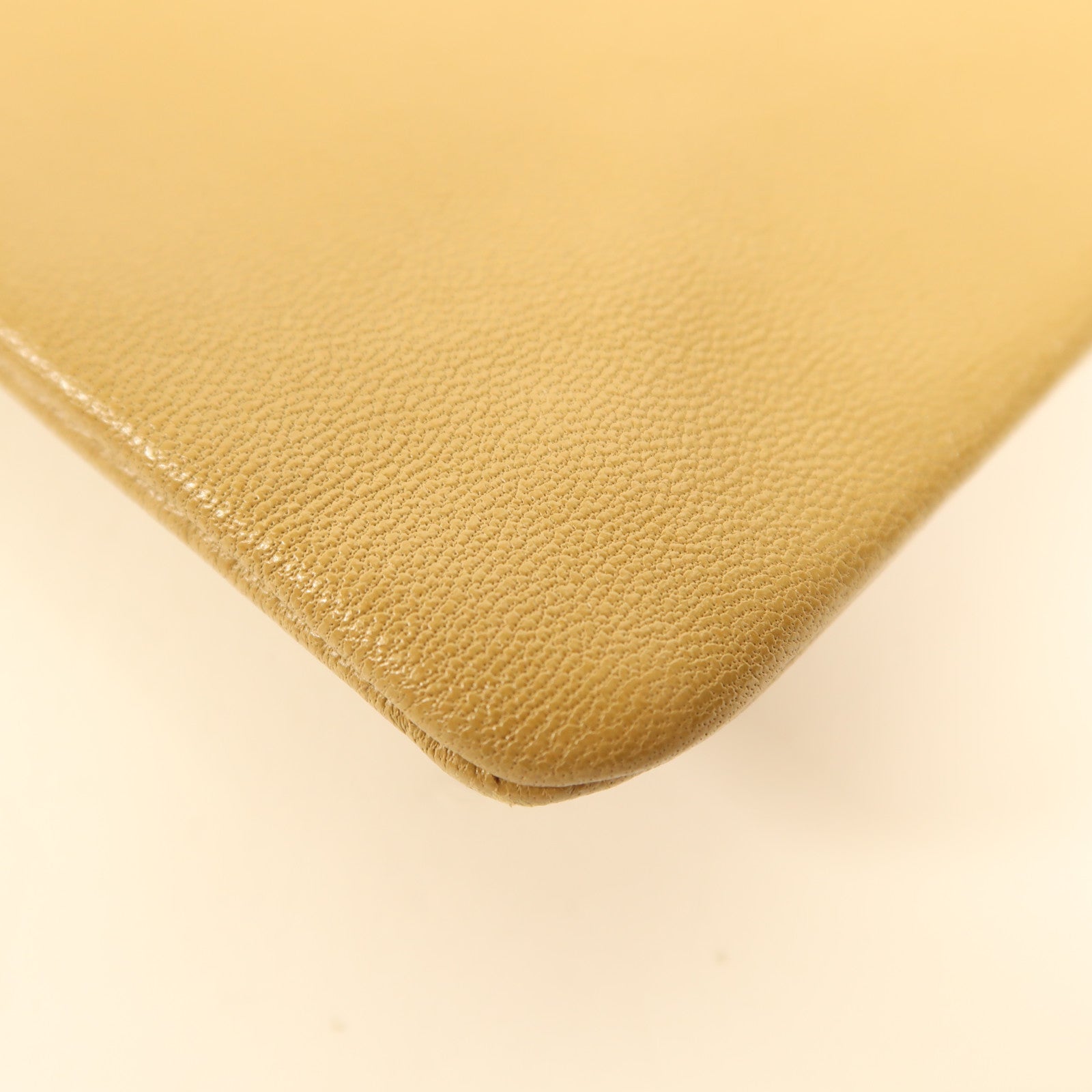 CELINE 牛皮皮革Pouch金扣手拿包