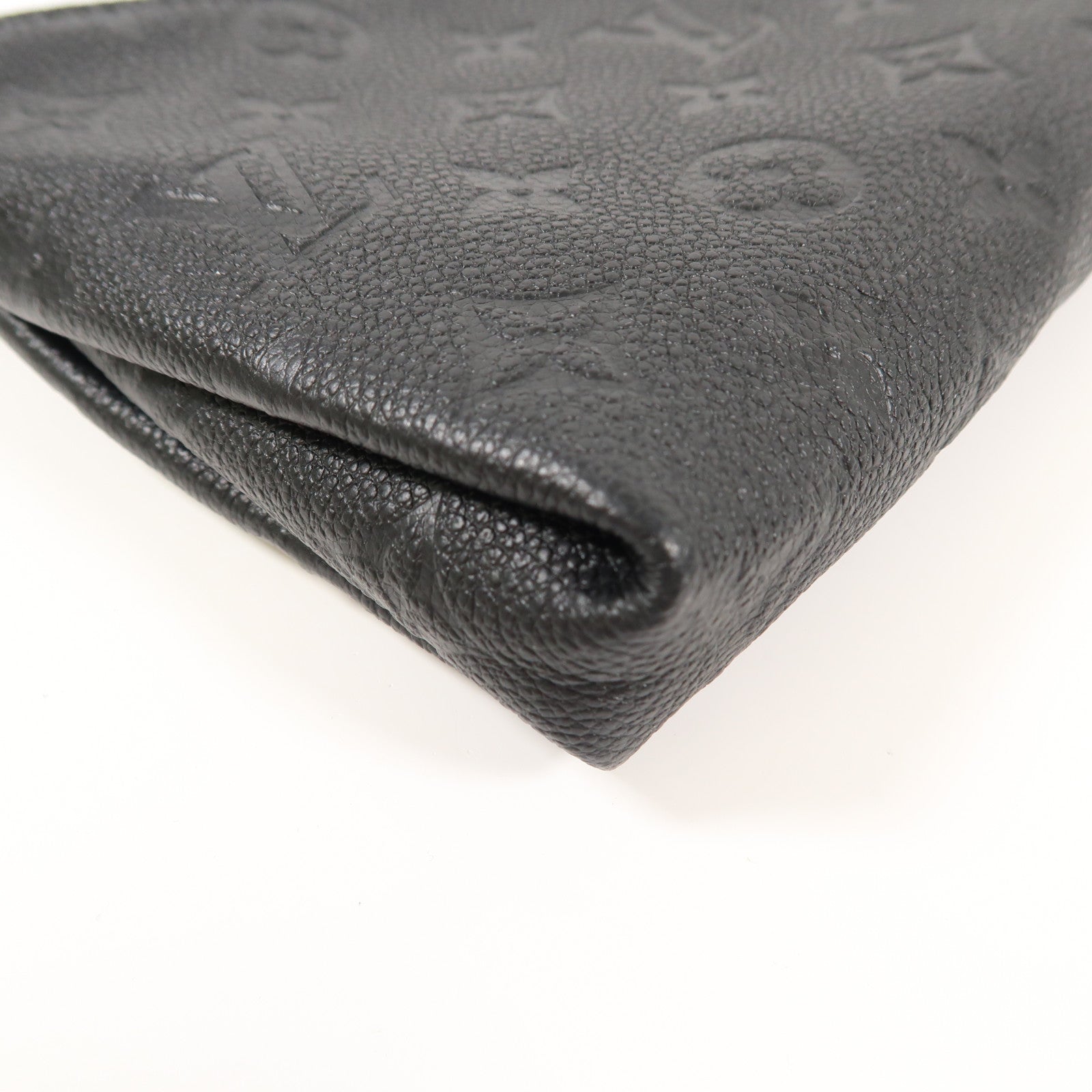 LOUIS VUITTON Monogram Empreinte Pochette Pallas BB銀扣肩背袋