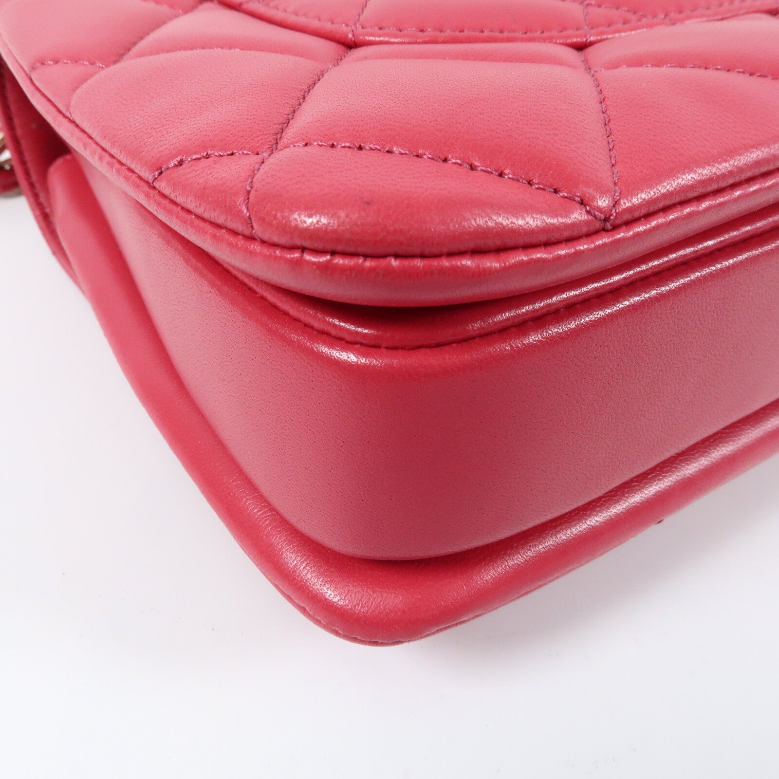 CHANEL 羊皮皮革Trendy CC金扣鏈帶肩背袋