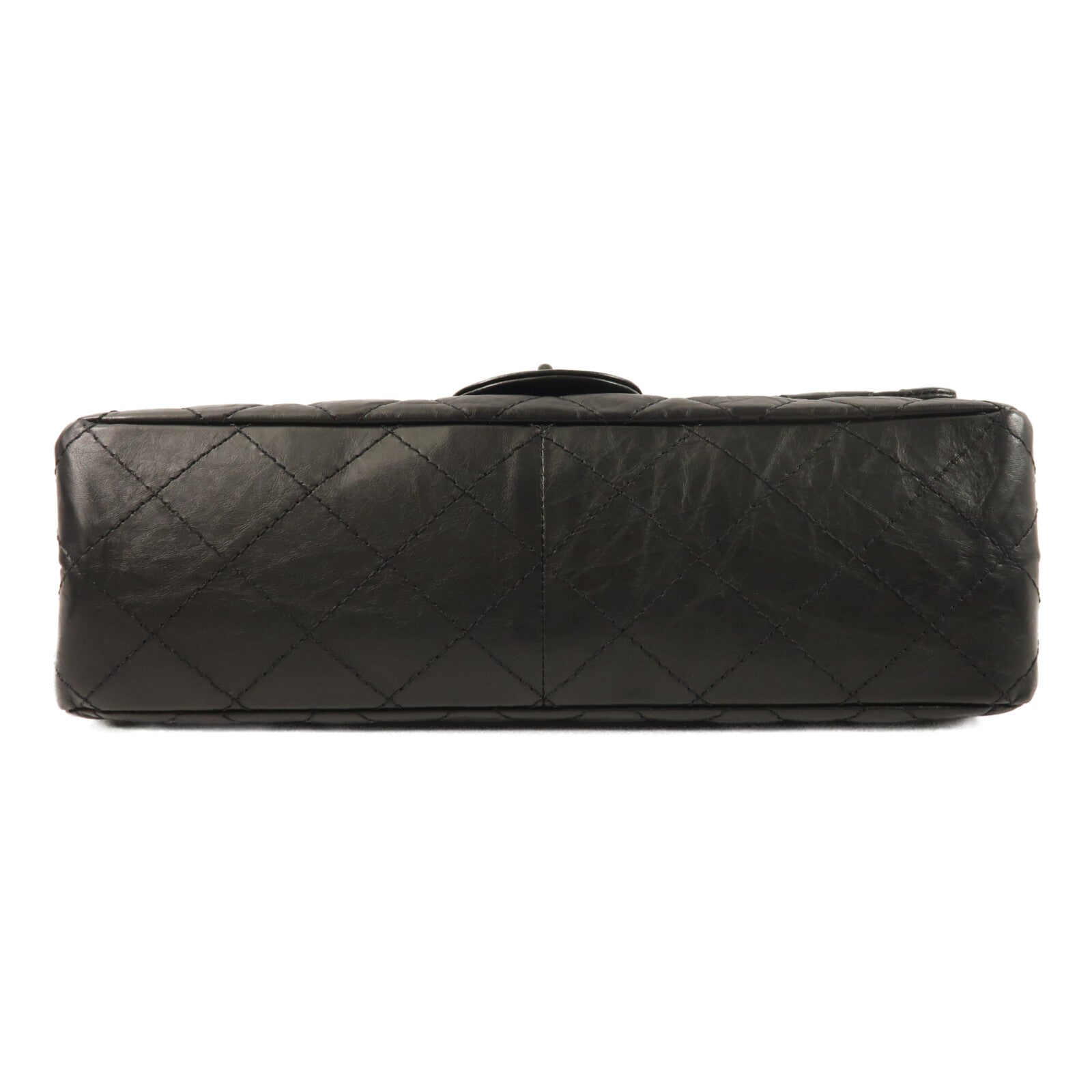 CHANEL 牛皮皮革2.55 Large鏈帶肩背袋