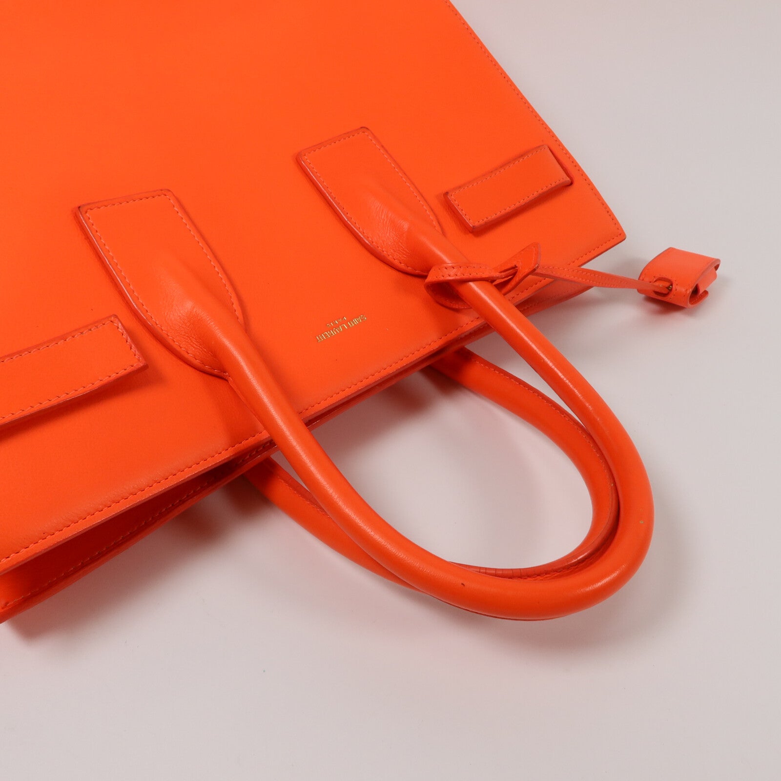 SAINT LAURENT 牛皮皮革Sac de Jour Small手挽肩背兩用袋