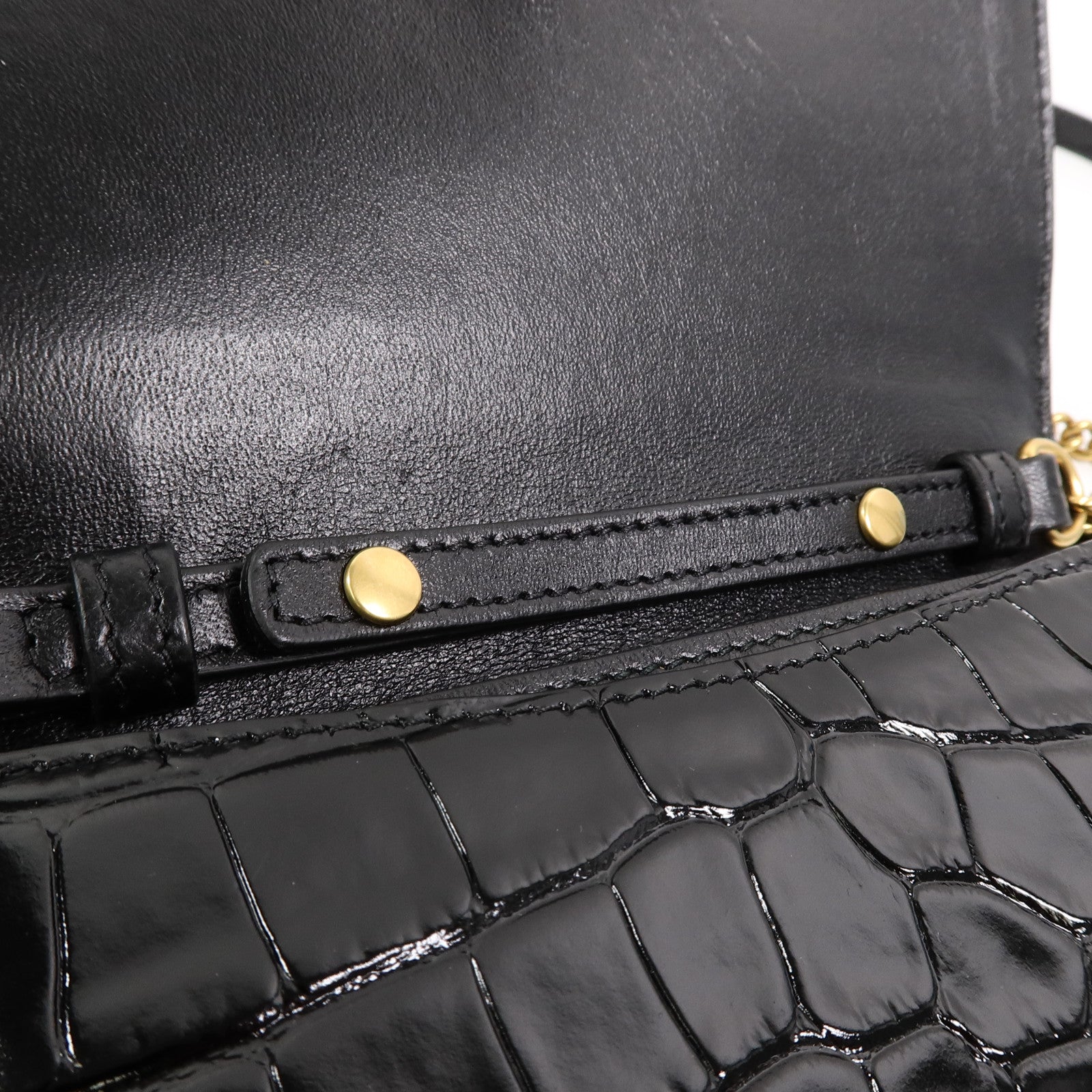 BALENCIAGA 牛皮皮革Chain Shoulder鏈帶肩背袋