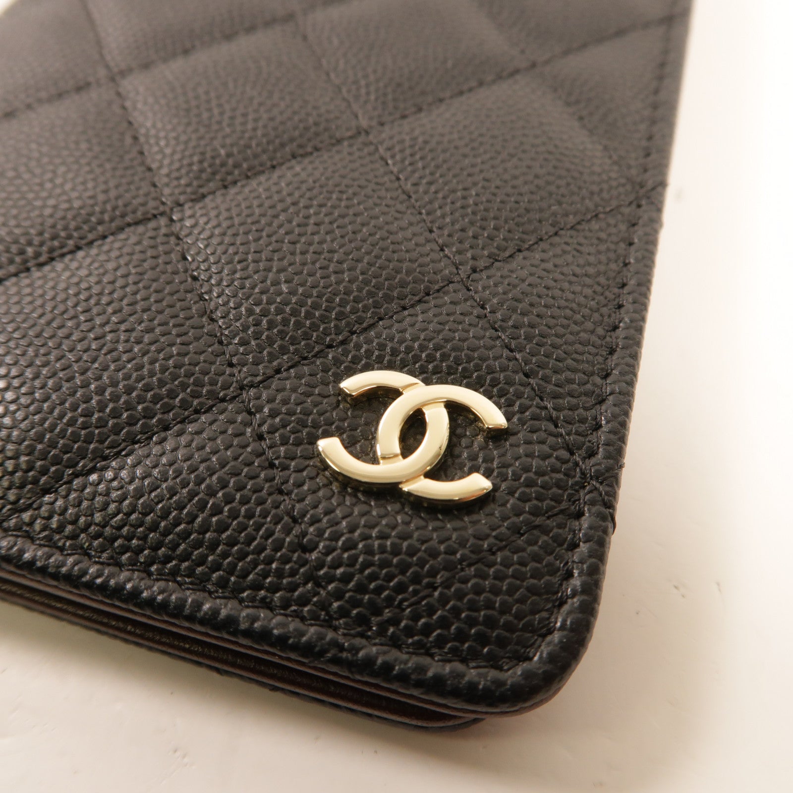 CHANEL 牛皮皮革Passport Holder護照套