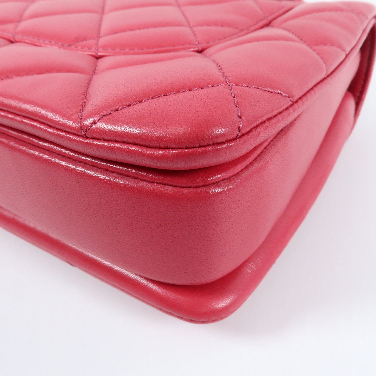 CHANEL 羊皮皮革Trendy CC金扣鏈帶肩背袋