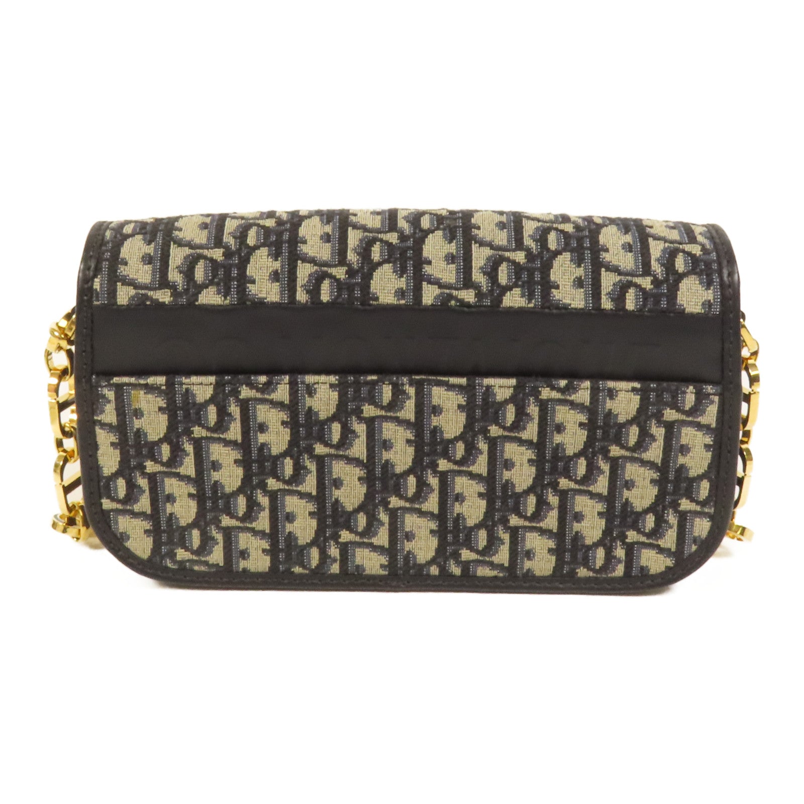 Dior 帆布Small 30 Montaigue Avenut Bag金扣肩背袋
