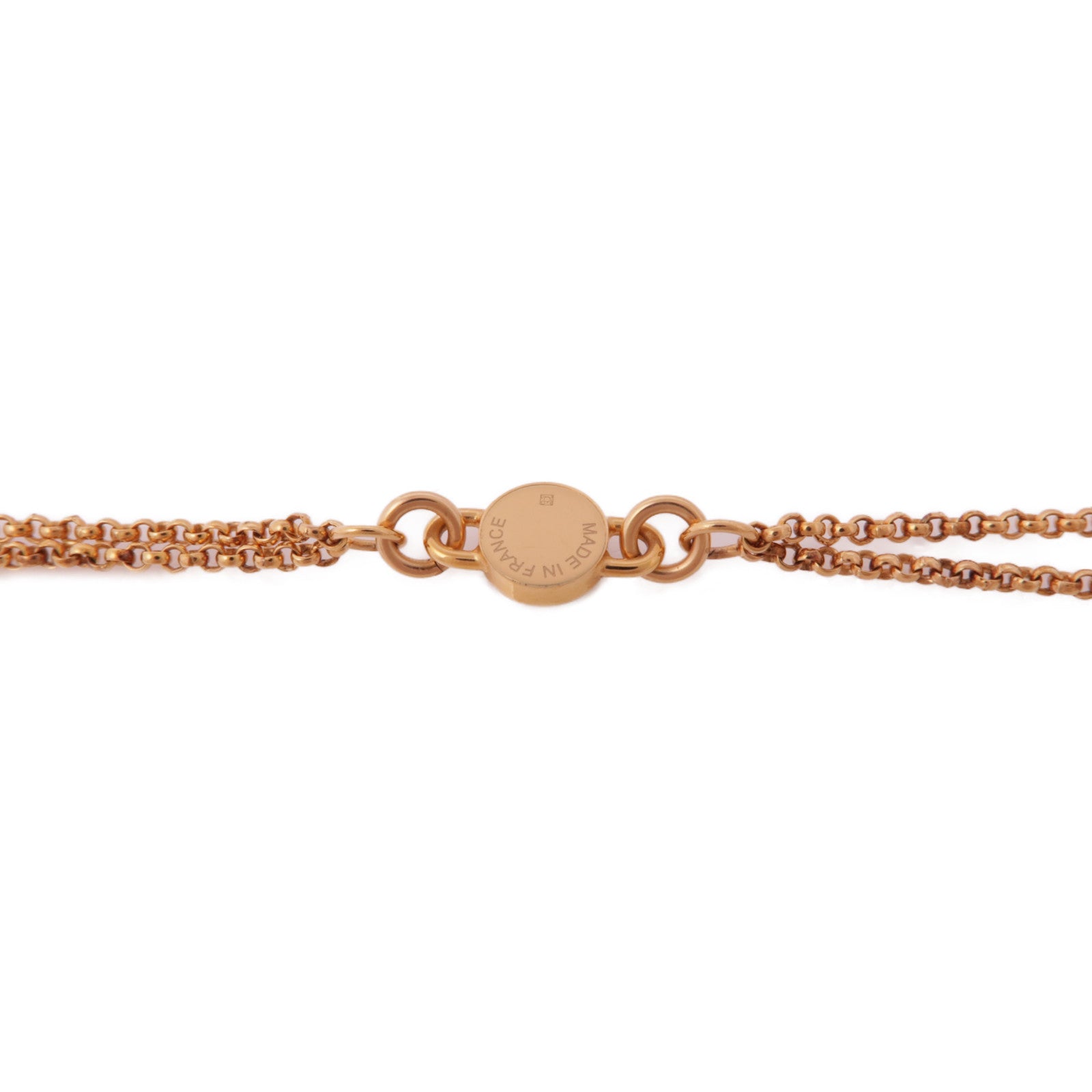 HERMES 金屬/Swift皮革Pendentif Charniere PM項鍊N