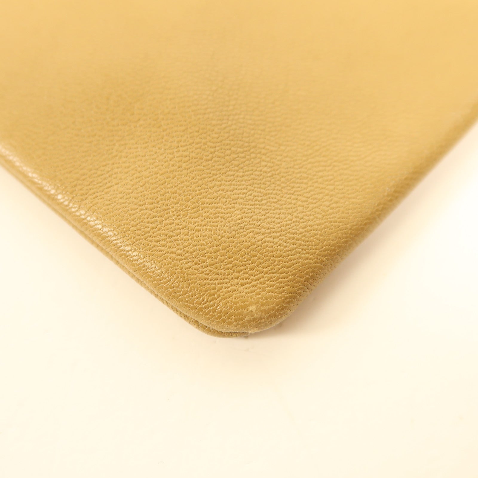 CELINE 牛皮皮革Pouch金扣手拿包