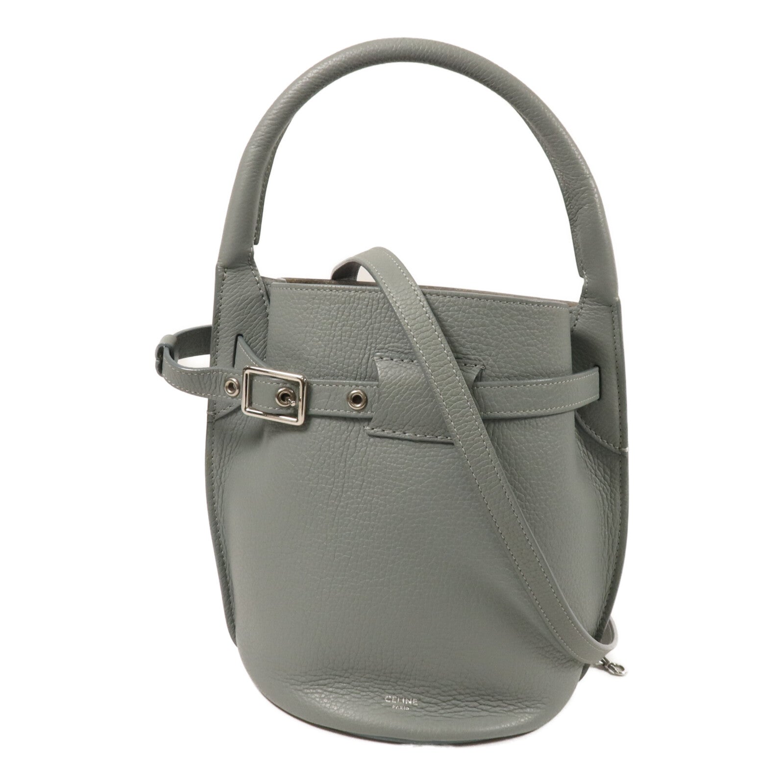 CELINE 牛皮皮革Nano Bucket手挽肩背兩用袋