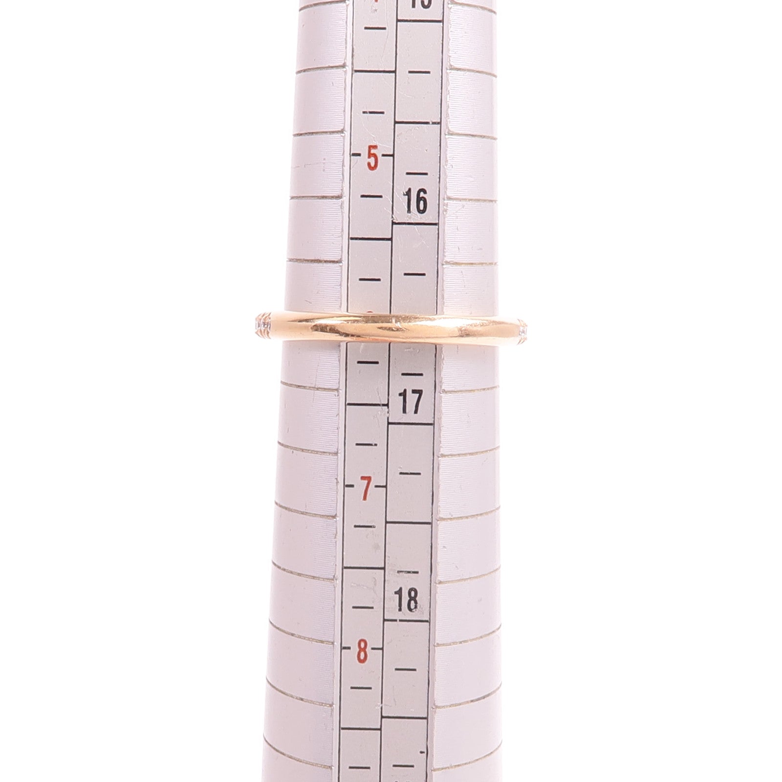 HERMES 18K玫瑰金Echappee Diamond Ring戒指