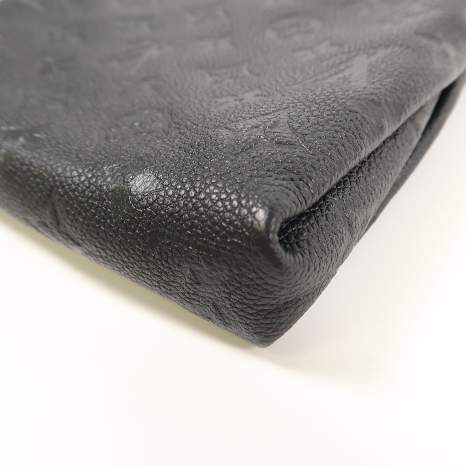 LOUIS VUITTON Monogram Empreinte Pochette Pallas BB銀扣肩背袋