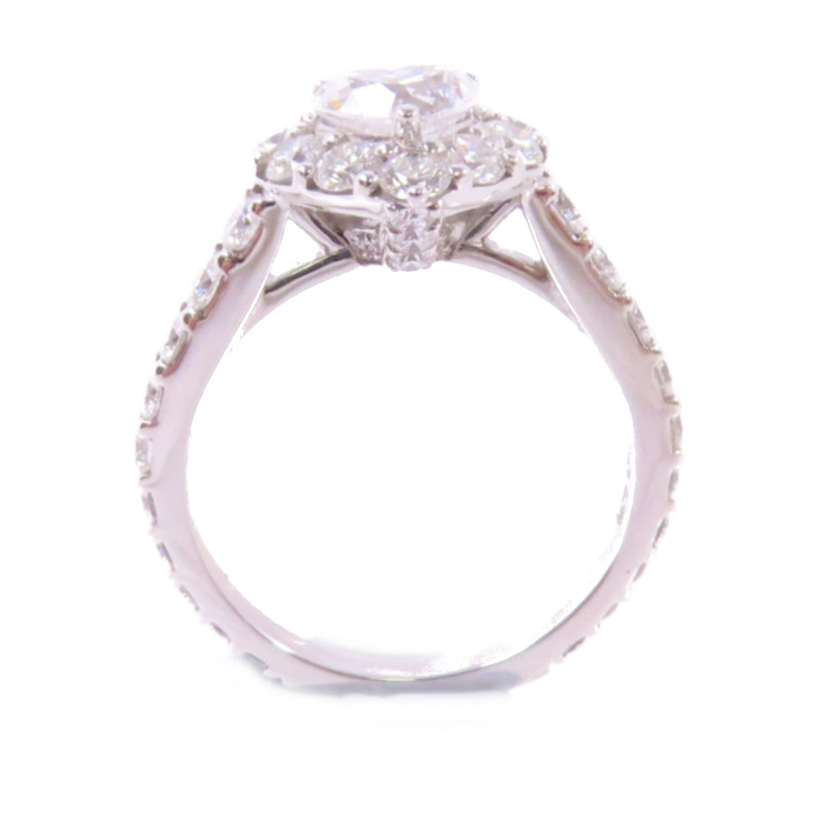 GRAFF 【激減優惠】18K白金/ 0.59ct鑽石Diamond Ring戒指US#4.75