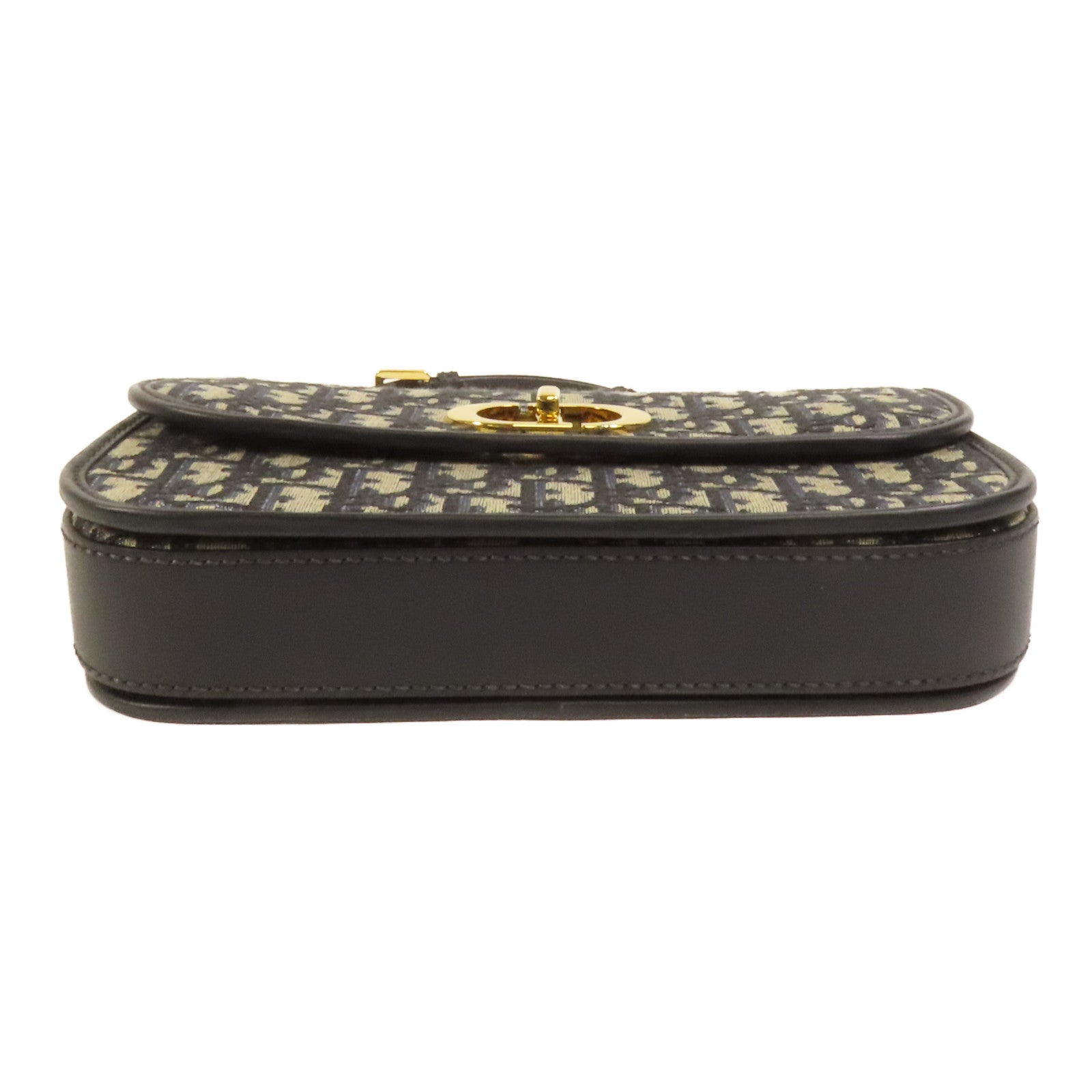 Dior 帆布Small 30 Montaigue Avenut Bag金扣肩背袋