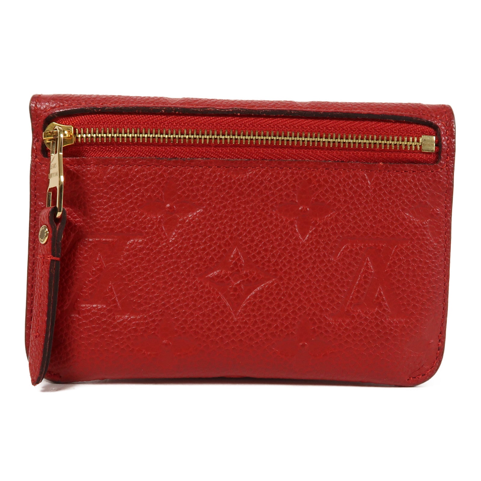 LOUIS VUITTON Monogram Empreinte Card Case金扣卡片套