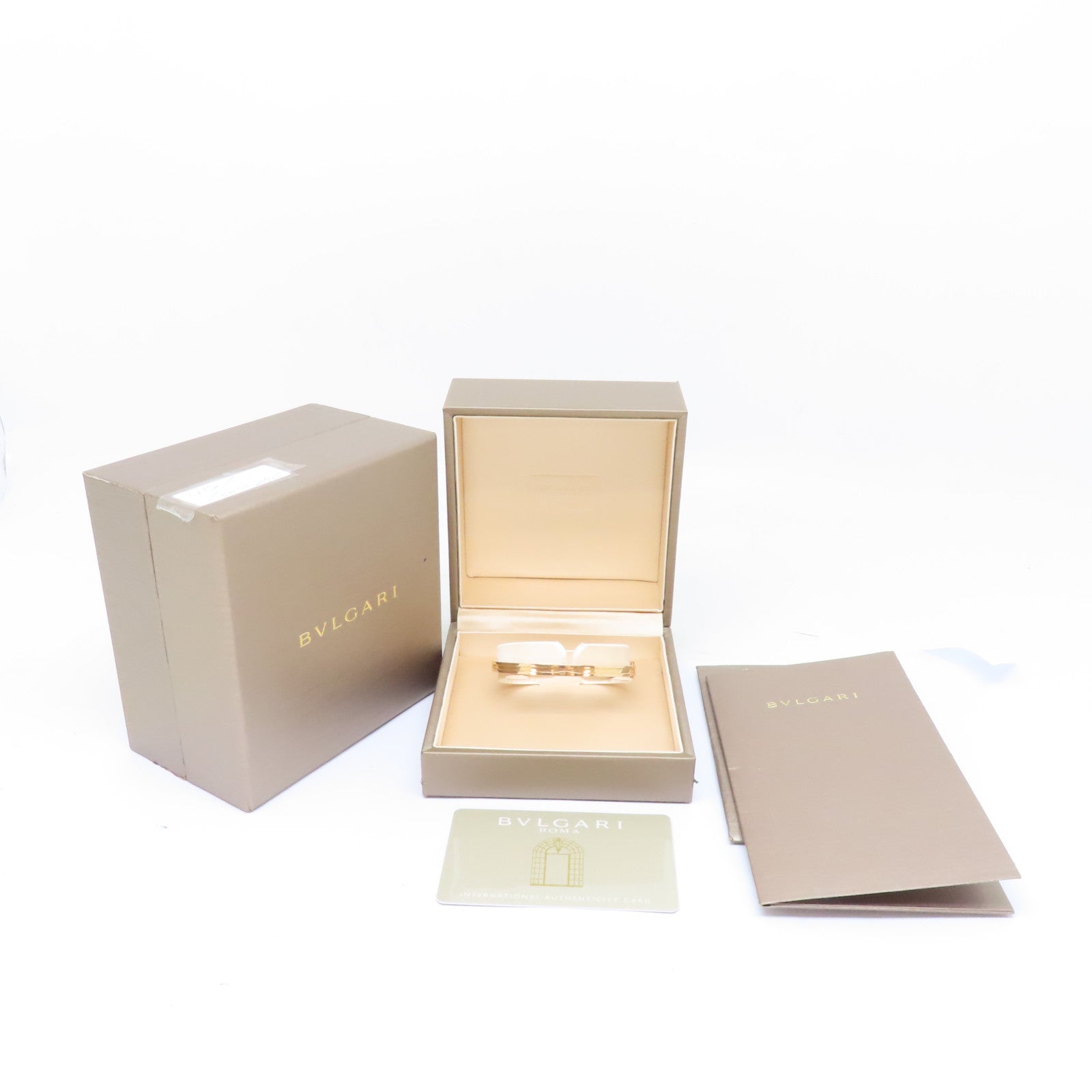 BVLGARI 18K玫瑰金B-Zero1 Bracelet手鐲