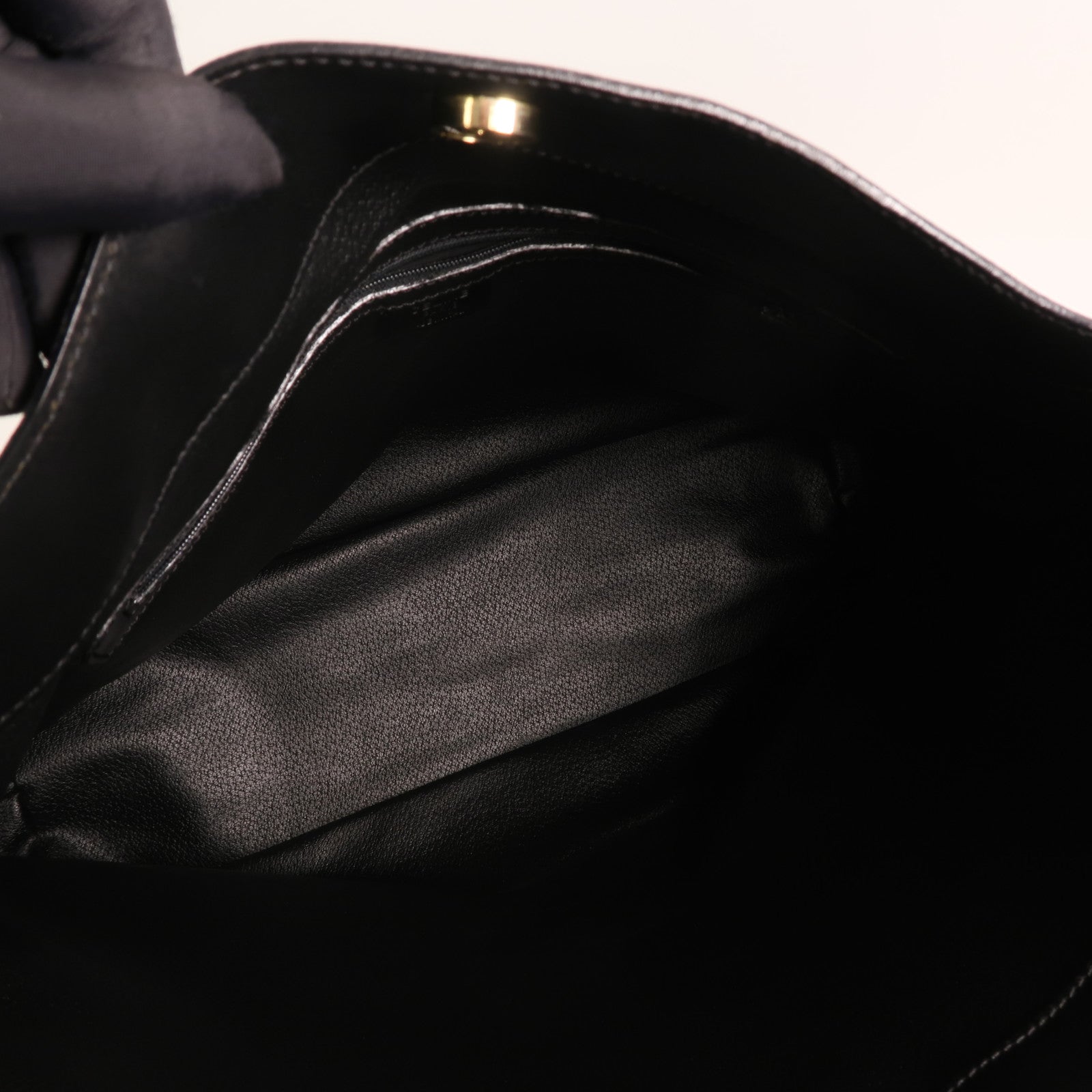 CELINE 塗層帆布Vintage Macadam Hobo金扣手挽袋